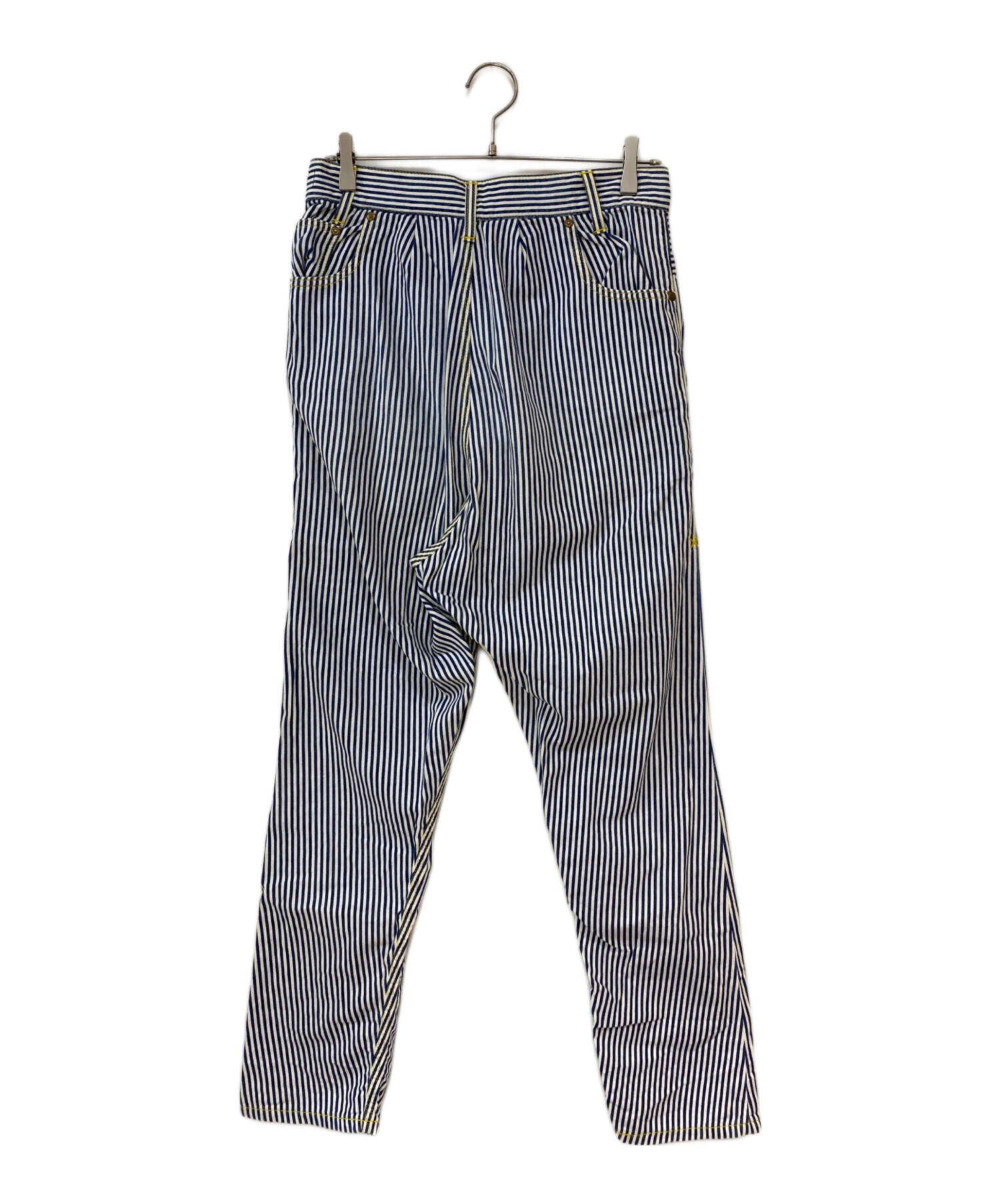 mercibeaucoup×Lee コラボサルエルストライプパンツ 中古・古着通販】LEE (リー) mercibeaucoup (メルシーボークー