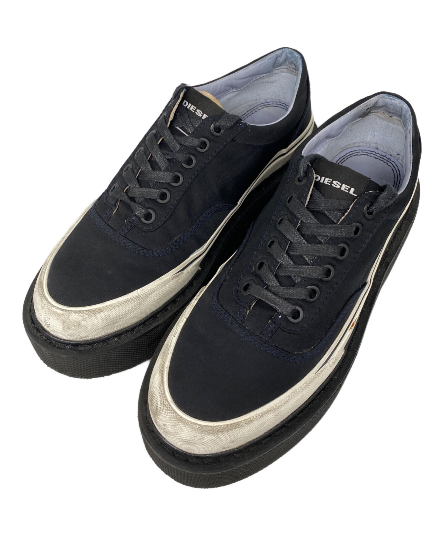 【美品】DIESEL 厚底スニーカー S-HERBY LC　ローカット　現行タグ 中古・古着通販】DIESEL (ディーゼル) H-SCIROCCO 厚底スニーカー