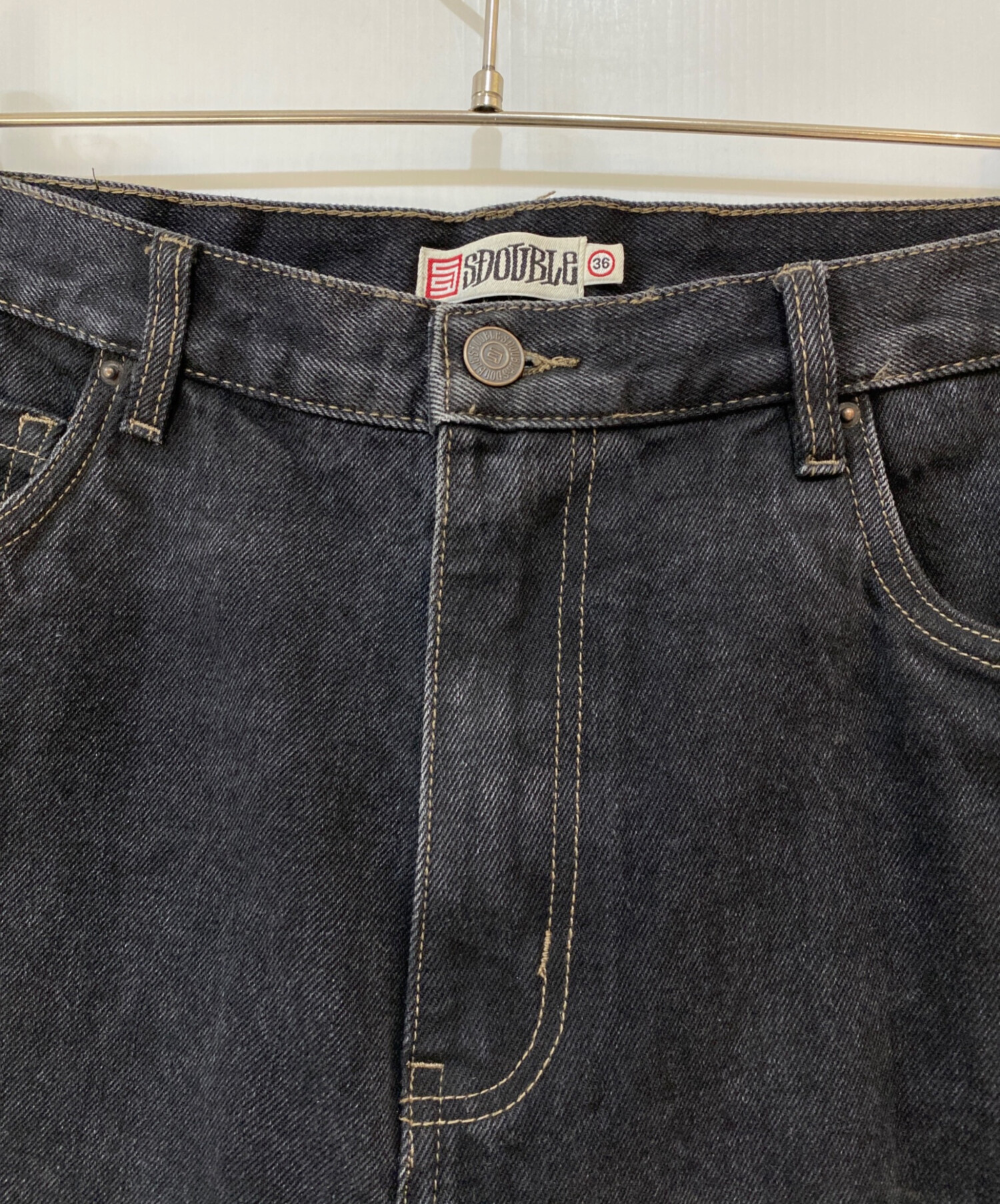 中古・古着通販】S/DOUBLE (エスダブル) Embroidered Denim Standard