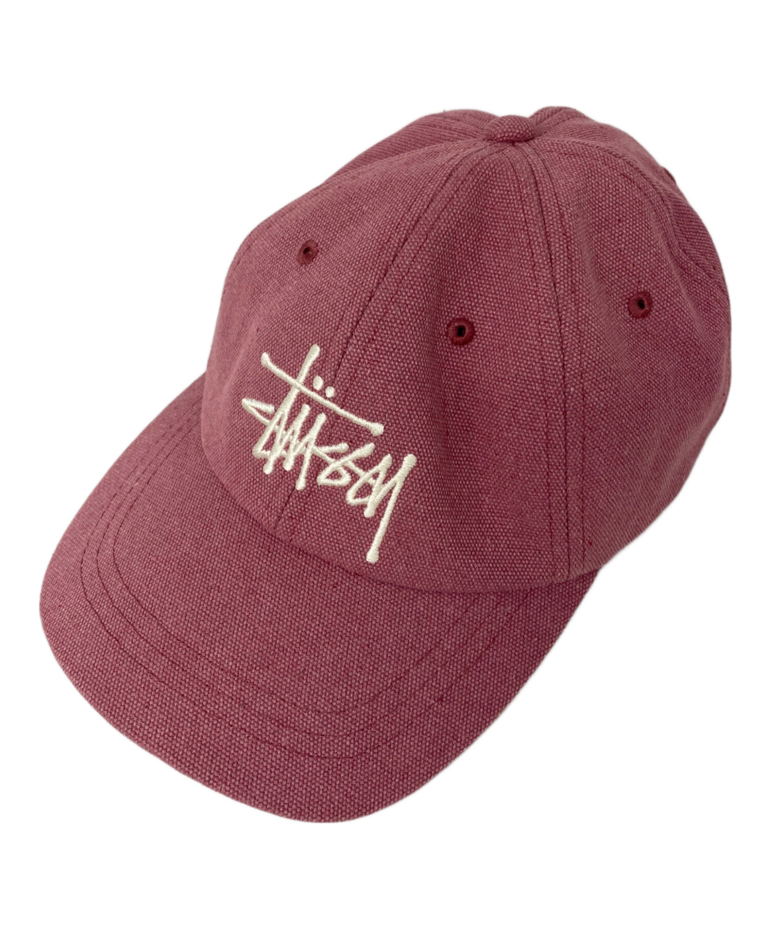 中古・古着通販】stussy (ステューシー) Canvas Big Basic Low Pro Cap