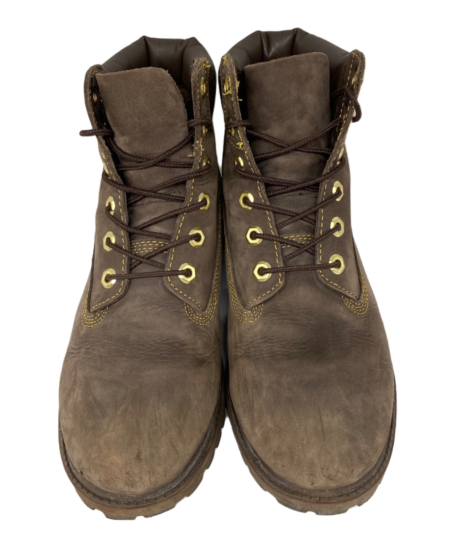 Timber Land ティンバーランド ブーツ 27cm 茶 【古着】【中古】【送料無料】 中古・古着通販】Timberland (ティンバーランド) 6インチプレミアム
