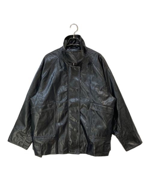 中古・古着通販】ZARA (ザラ) オーバーサイズ フェイクレザー