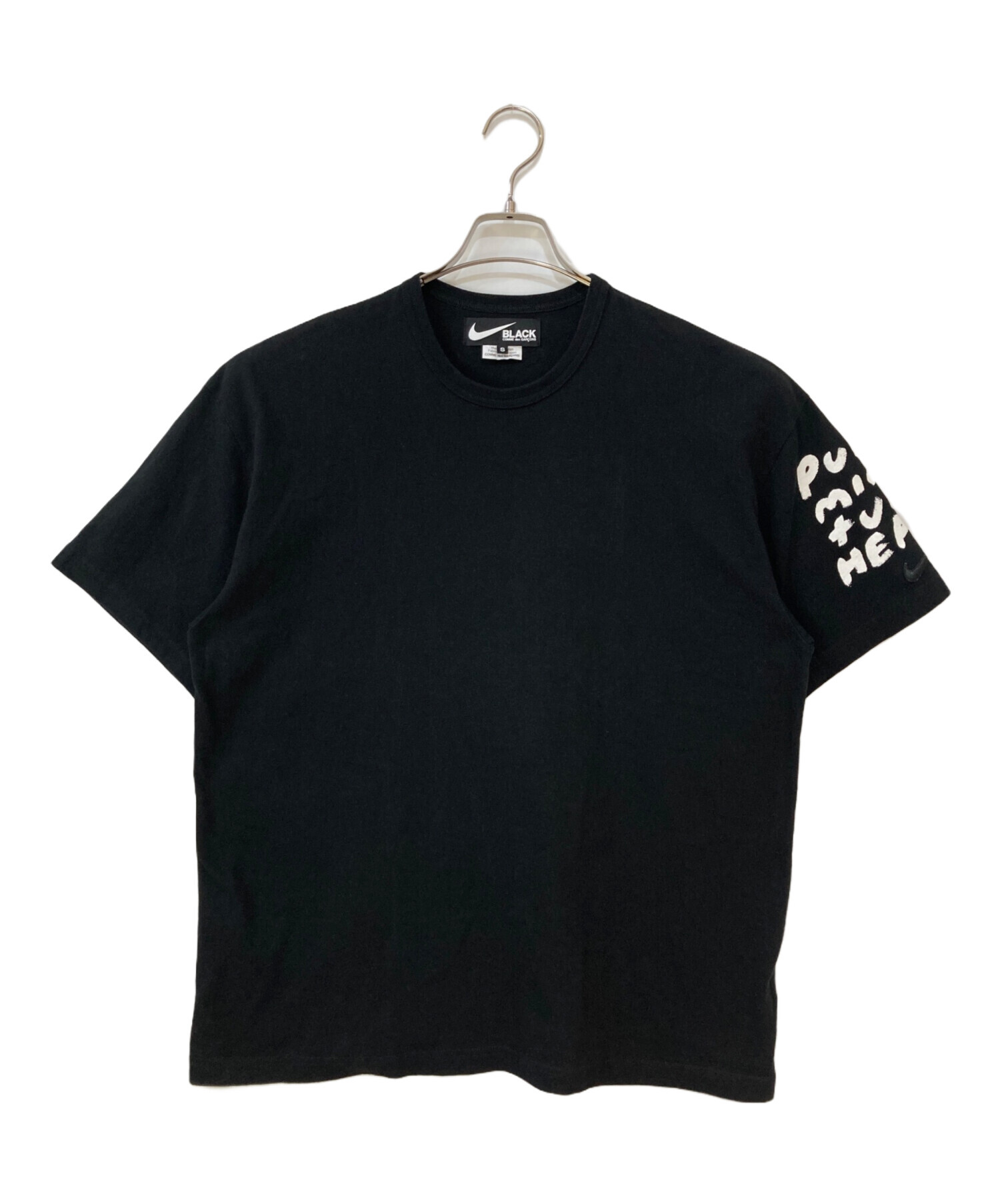 ブラックコムデギャルソン 25FWナイキコラボTシャツ 中古・古着通販】BLACK COMME des GARCONS (ブラックコムデギャルソン