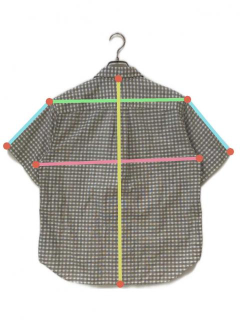 中古・古着通販】MHL (マーガレットハウエル) GINGHAM COTTON LINEN