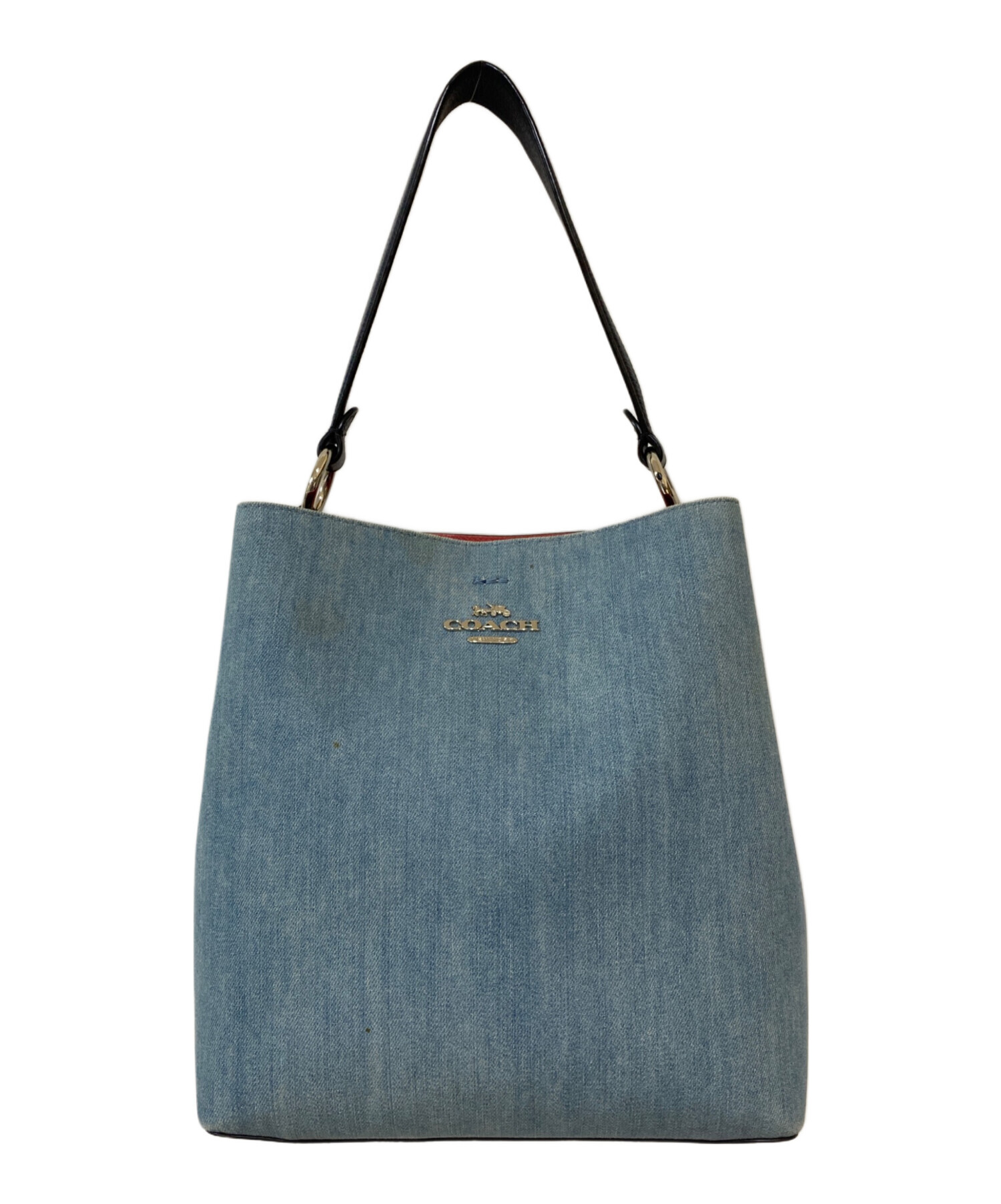 中古・古着通販】COACH (コーチ) Town Bucket Bag デニム2WAY 