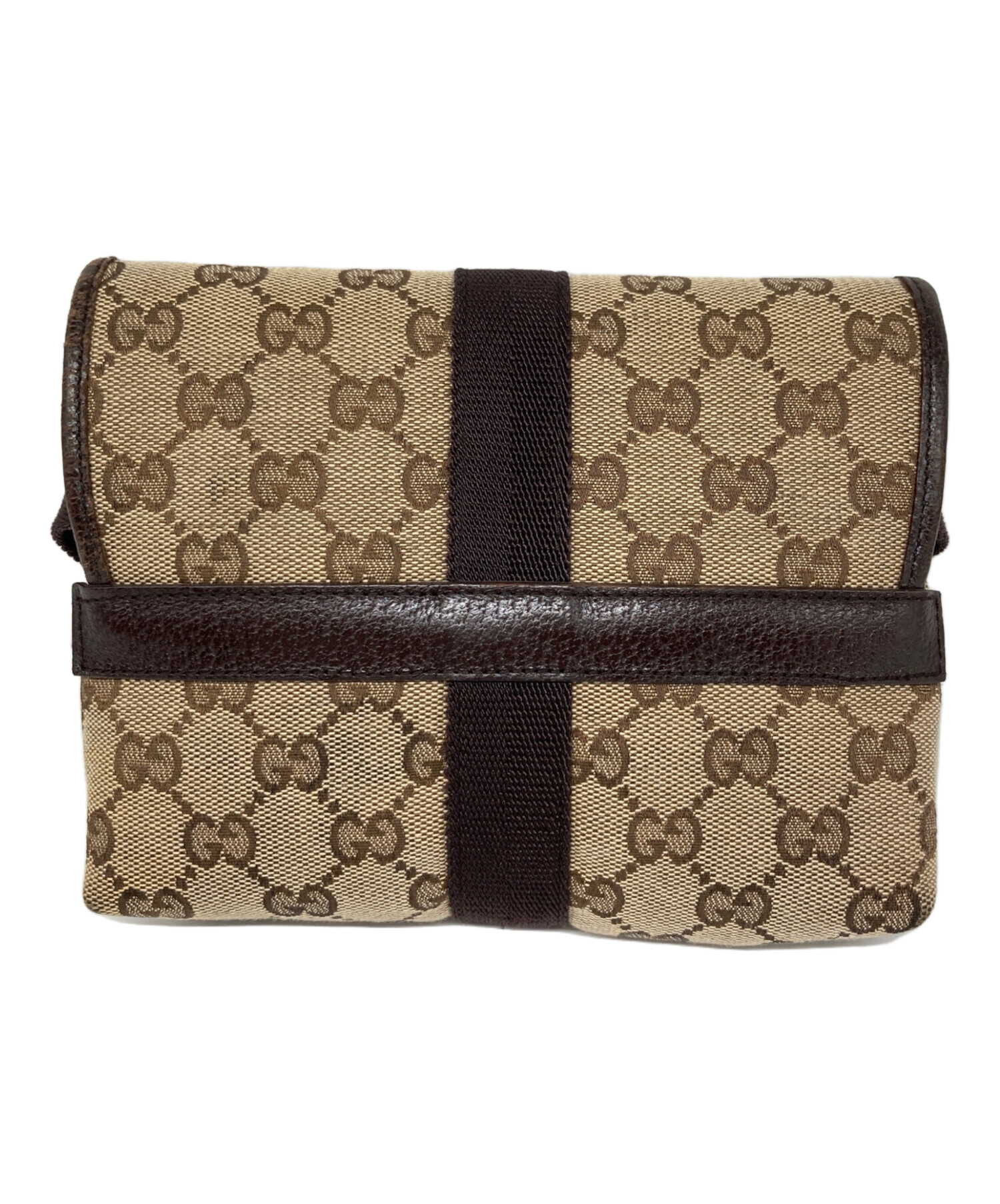 中古・古着通販】GUCCI (グッチ) GGキャンバス ウエストバッグ