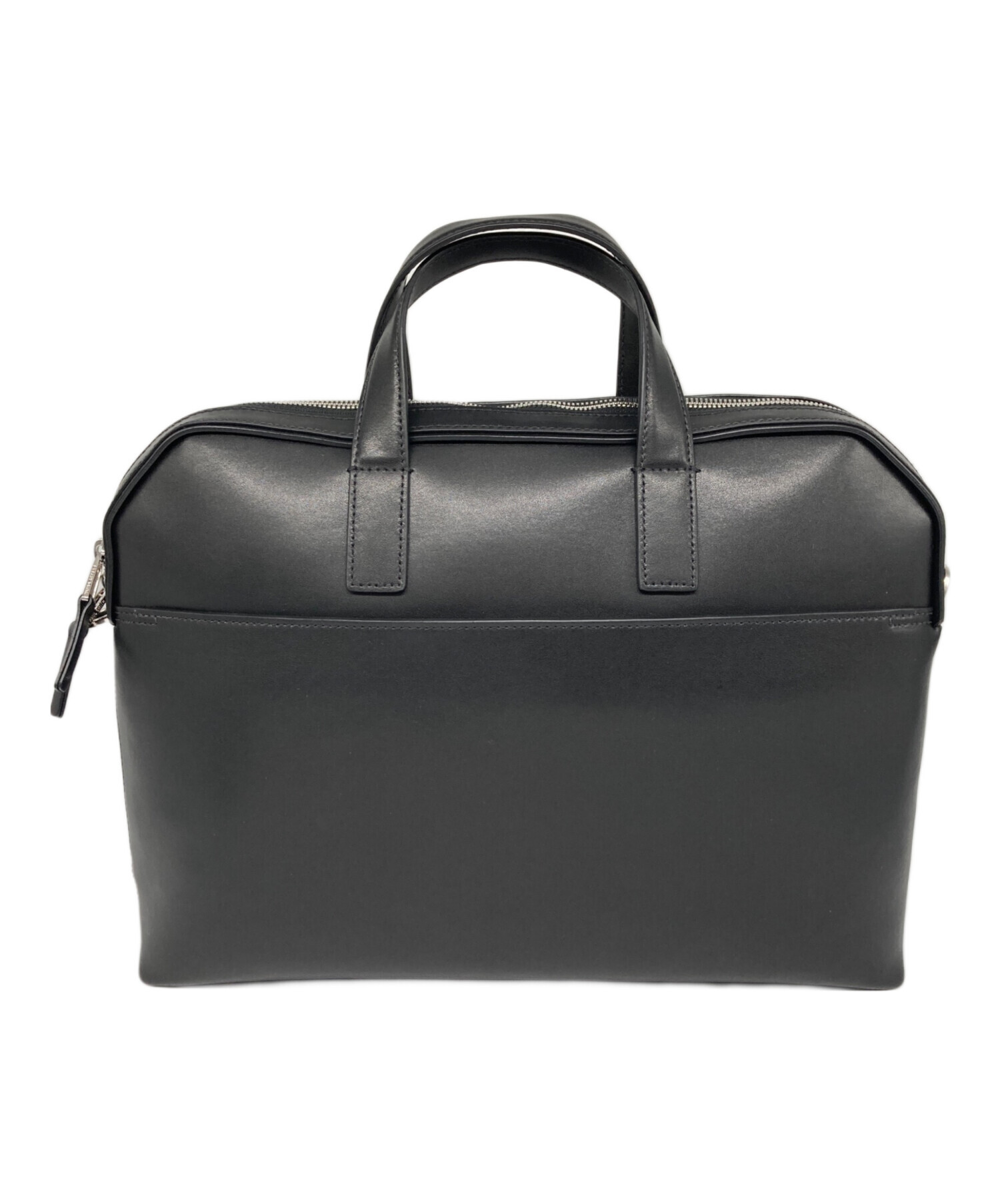 Paul Smith ポールスミス　2way ブリーフケース　レザー　シボ　黒 中古・古着通販】PS Paul Smith (PSポールスミス) ビジネス2WAY