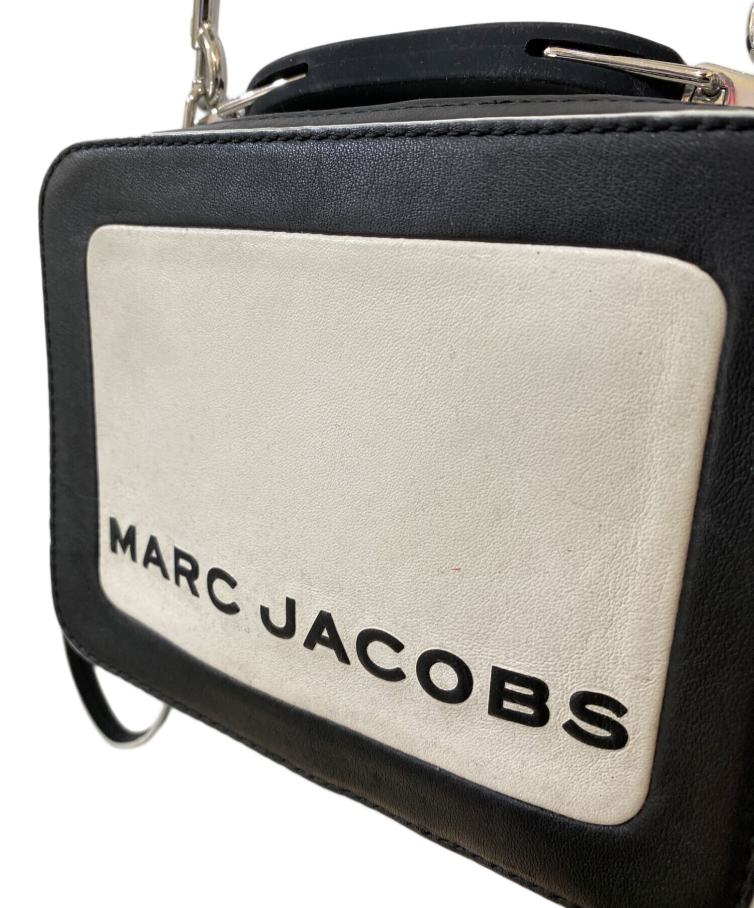 レディース 【美品】MARC JACOBS THE BOX 20 ショルダーバッグ2way