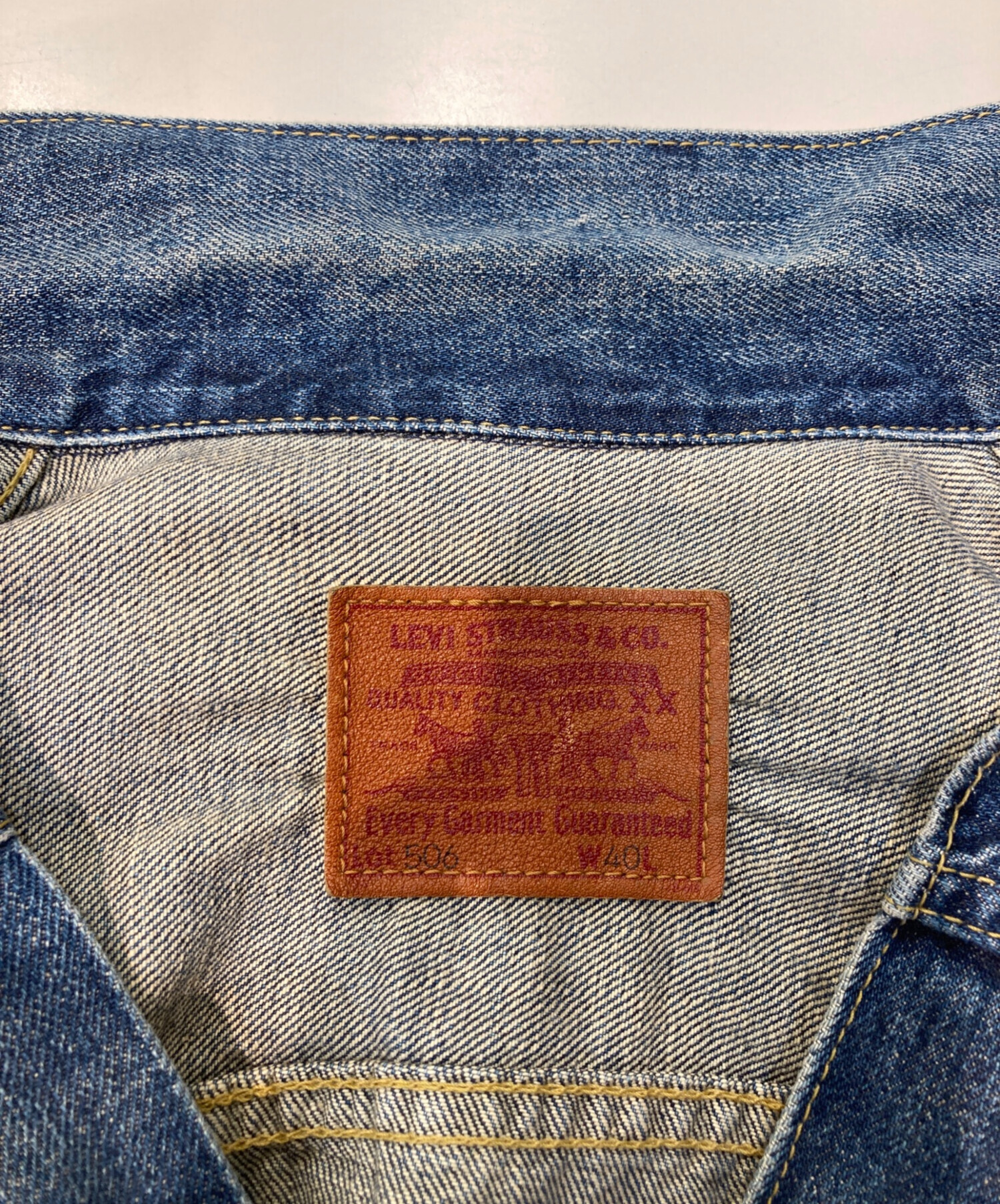 中古・古着通販】LEVI'S (リーバイス) 71506-XX 復刻1stタイプ デニム