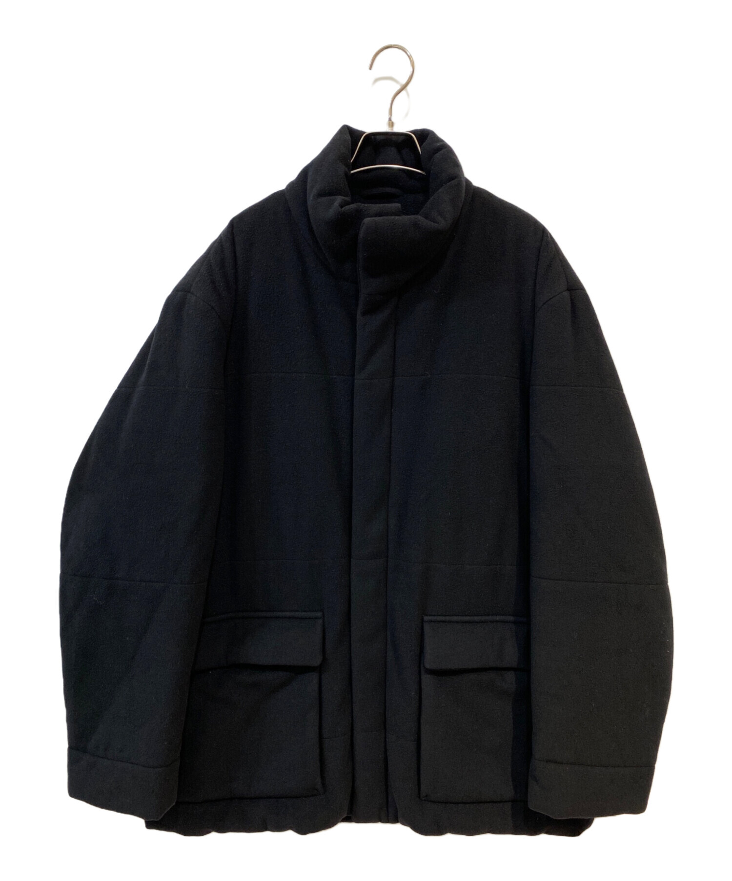 ヒューゴボス　カシミヤ混チェック柄 ダブルジャケット50 中古・古着通販】HUGO BOSS (ヒューゴ ボス) カシミヤ混 スタンド