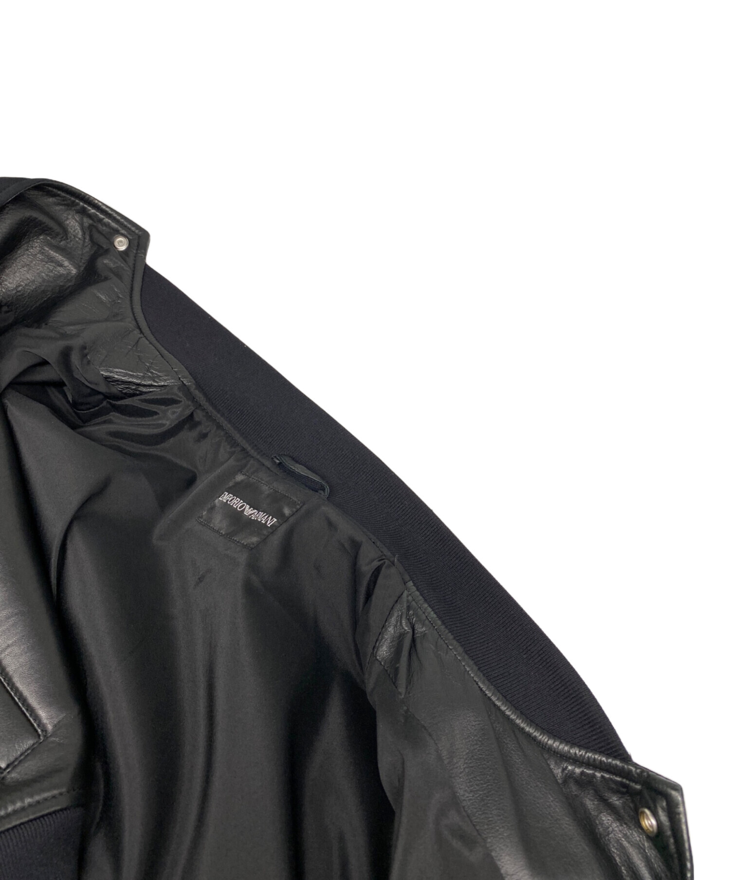 中古・古着通販】EMPORIO ARMANI (エンポリオ アルマーニ) ラムレザー
