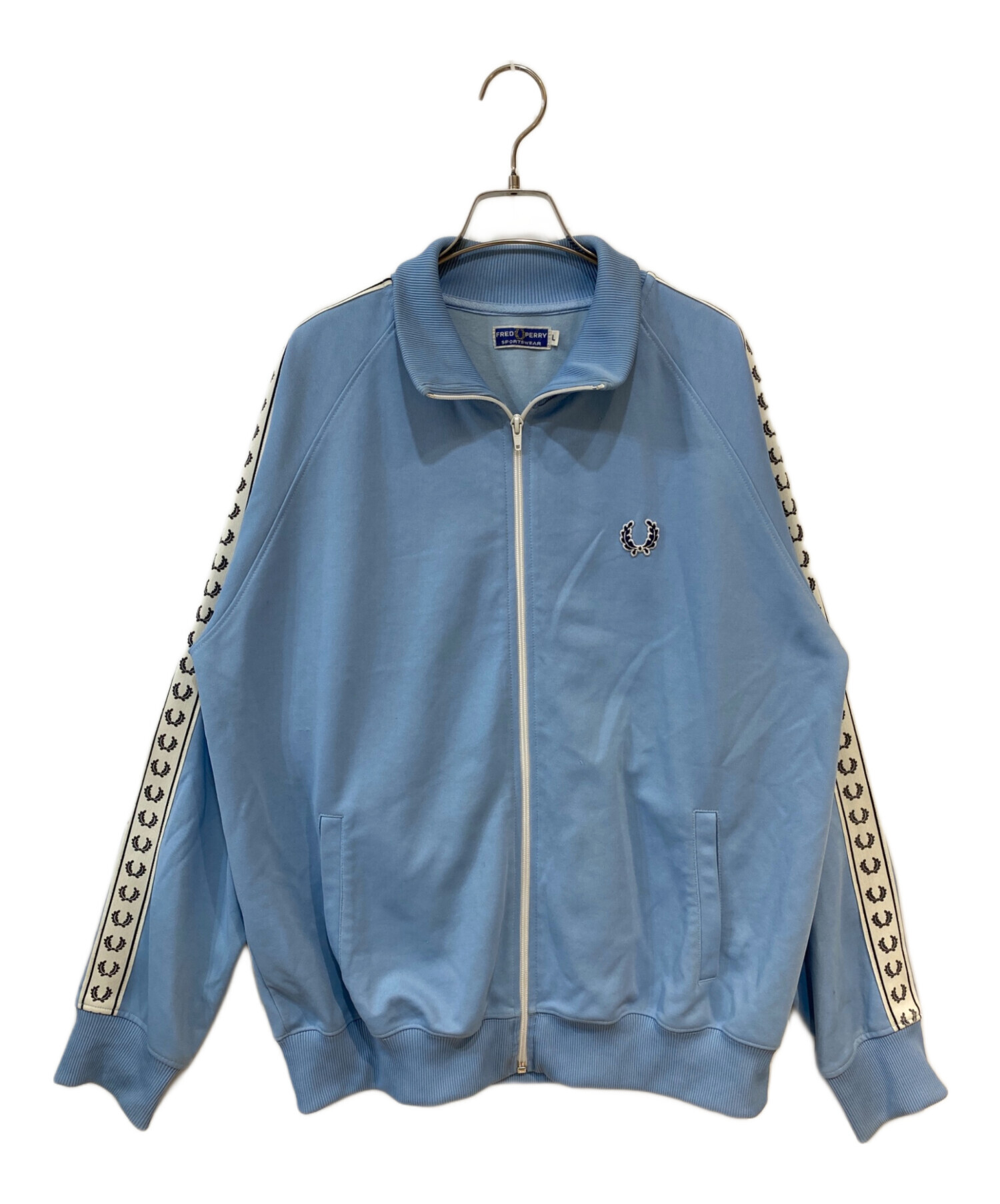 美品 80s フレッドペリー トラックジャケット Sサイズ 水色 中古・古着通販】FRED PERRY (フレッドペリー) トラックジャケット