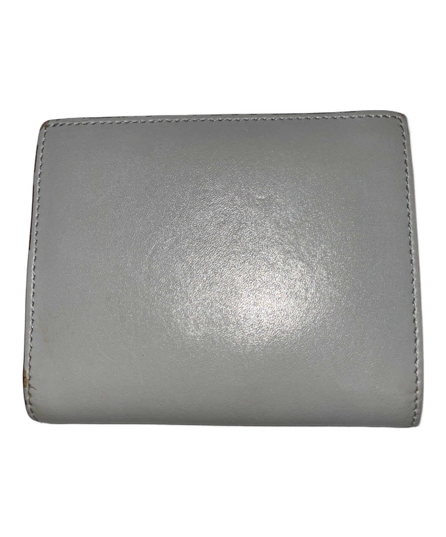 中古・古着通販】FENDI (フェンディ) コンパクトウォレット グレー