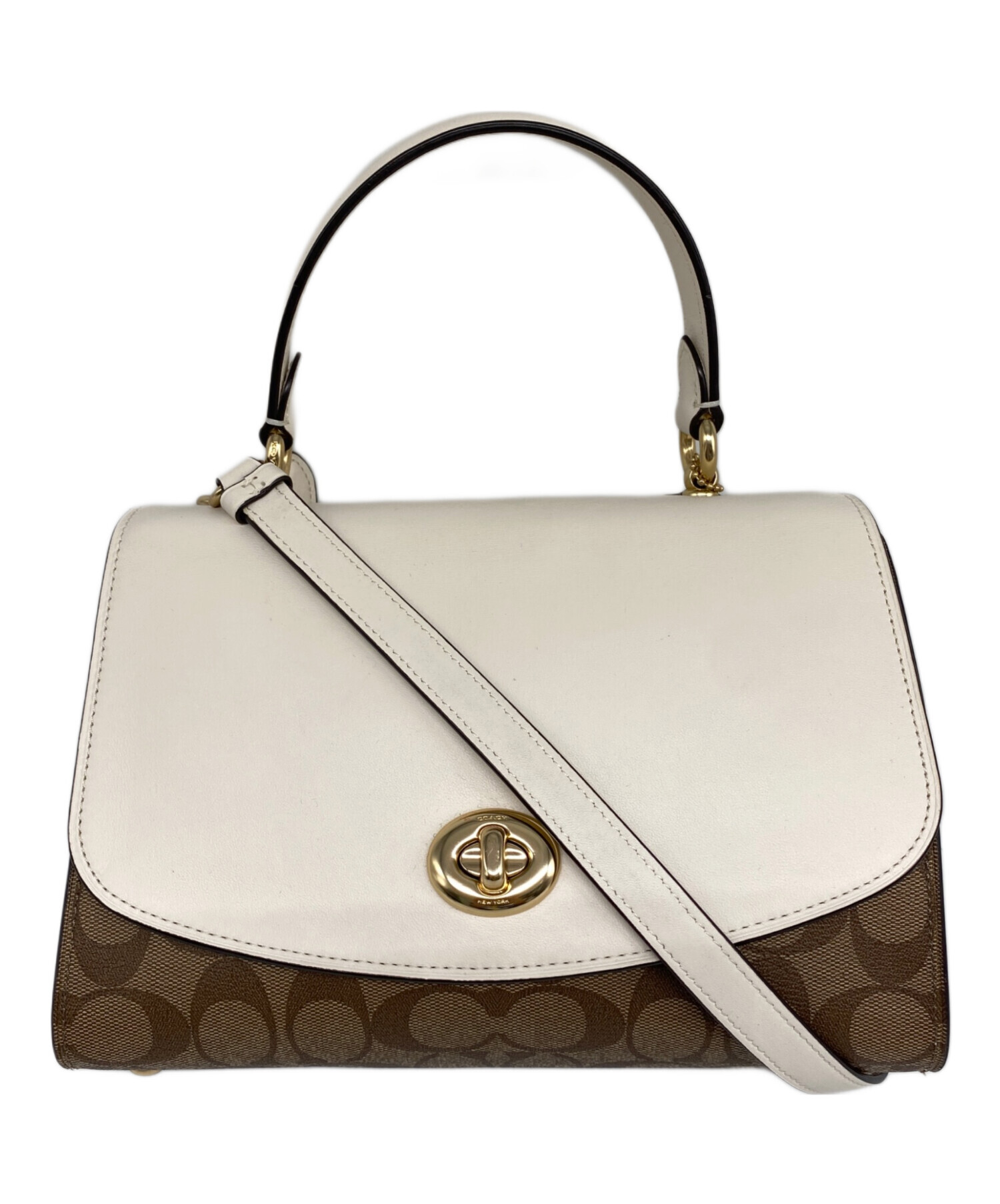 中古・古着通販】COACH (コーチ) TILLY TOP HANDLE SATCHEL 2WAY 中古・古着通販】COACH (コーチ) TILLY TOP HANDLE SATCHEL 2WAY