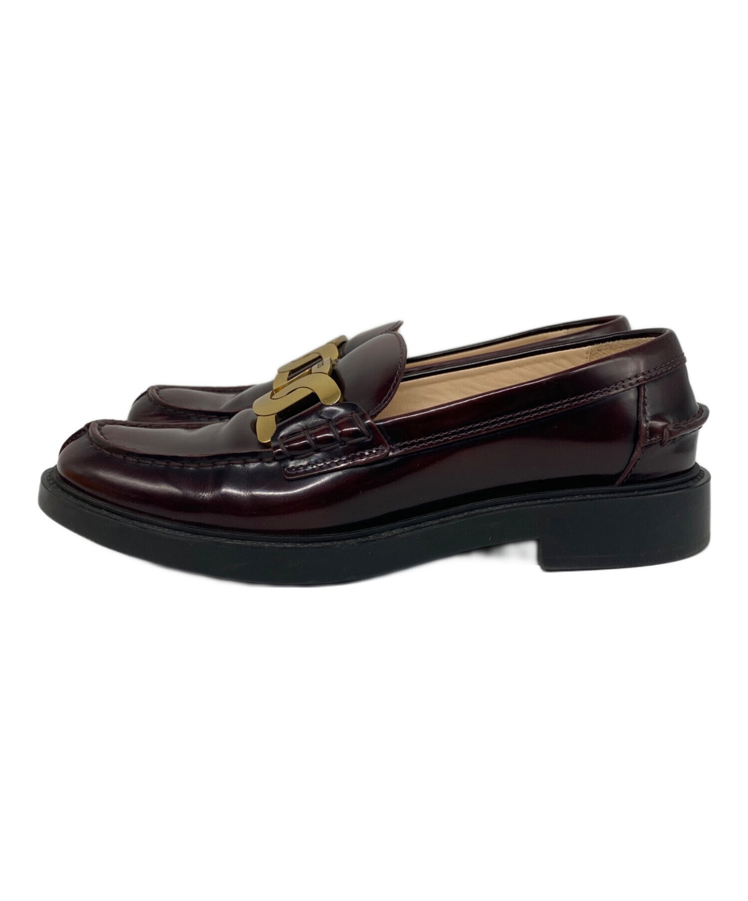 中古・古着通販】TOD'S (トッズ) KATE ケイト レザー メタルチェーン