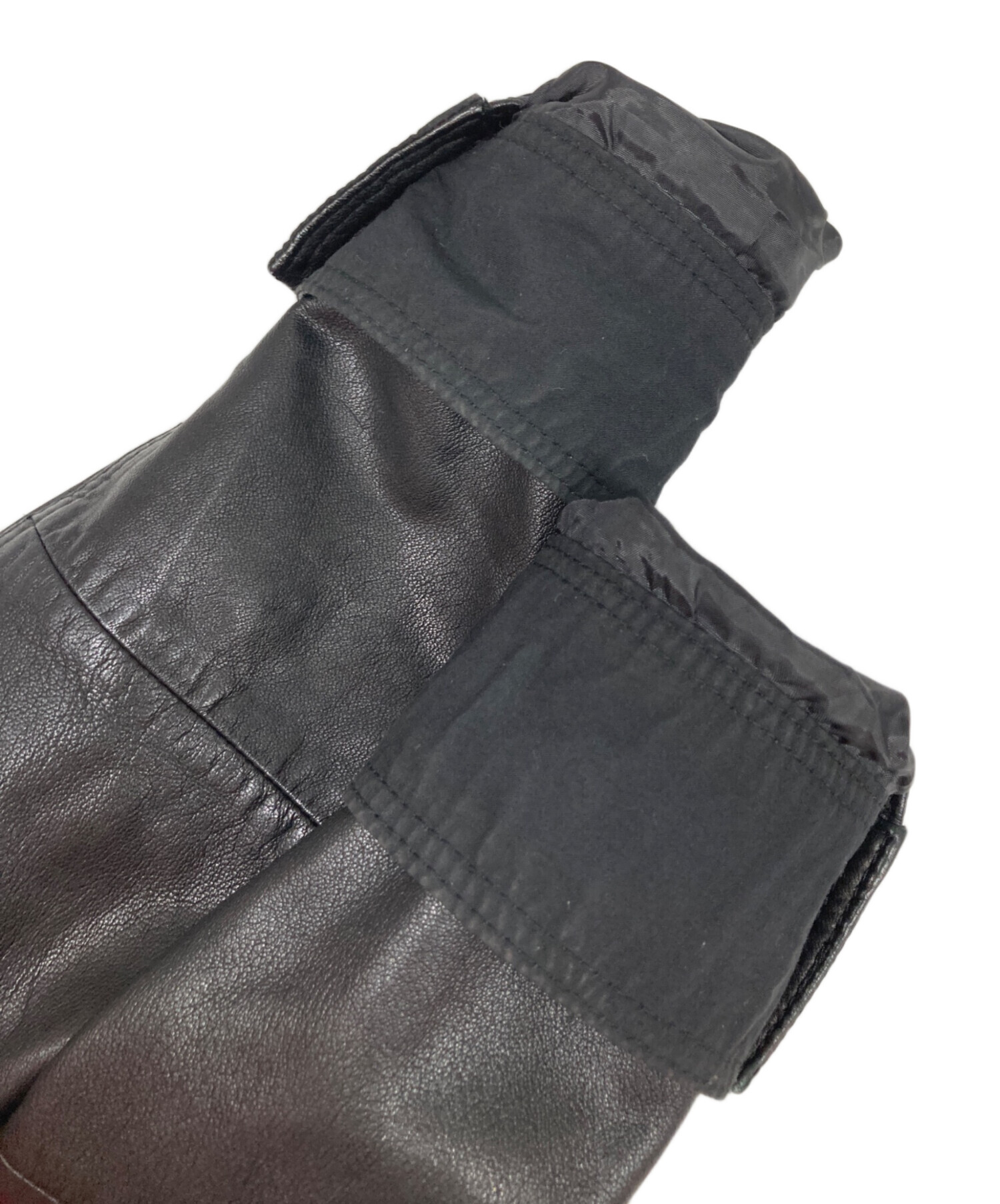 中古・古着通販】DIESEL (ディーゼル) ラムレザーダブルライダース