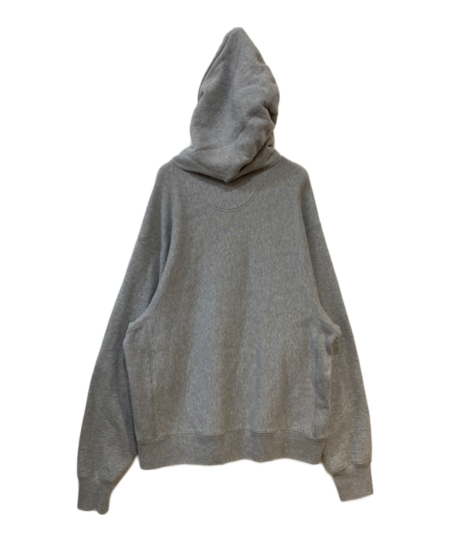 GUCCI グッチ THE FACE フーディー パーカー グレー 中古・古着通販】GUCCI (グッチ) The Face HOODIE グレー×レッド