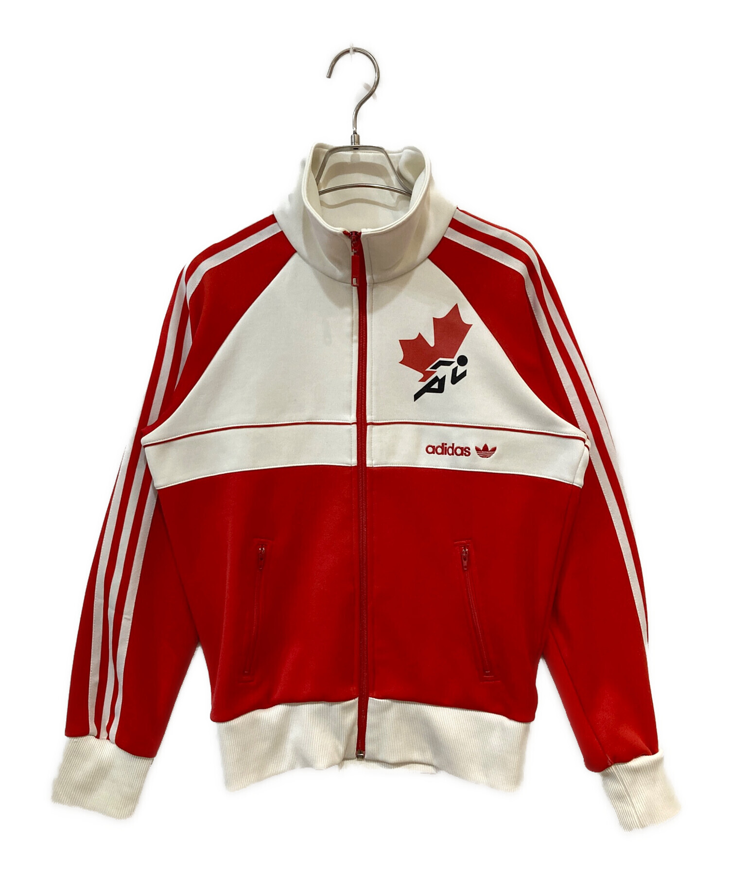 中古・古着通販】adidas (アディダス) トラックジャケット レッド