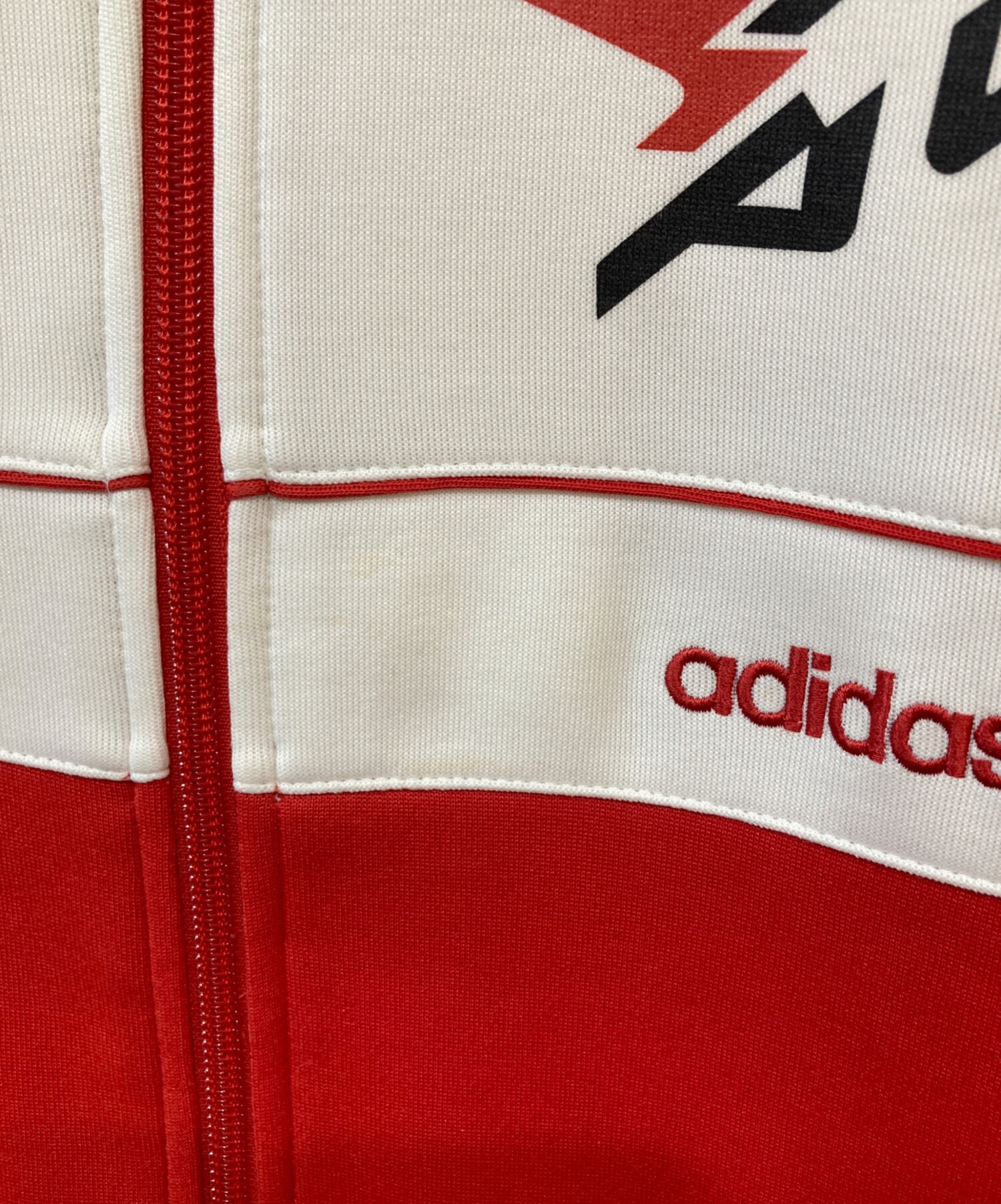 中古・古着通販】adidas (アディダス) トラックジャケット レッド