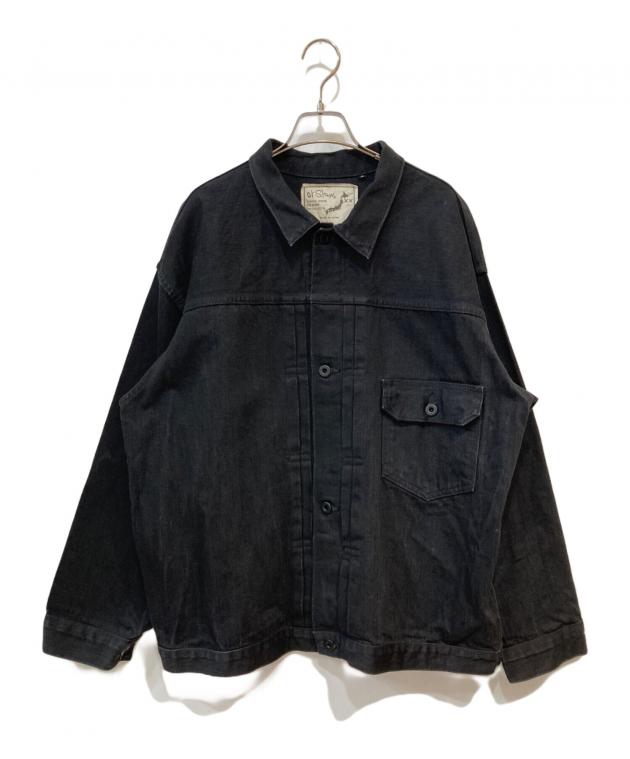専用　orSlow 6011RES 黒 デニムジャケット サイズ6 中古・古着通販】orSlow (オアスロウ) FRONT BLOUSE DENIM JACKET