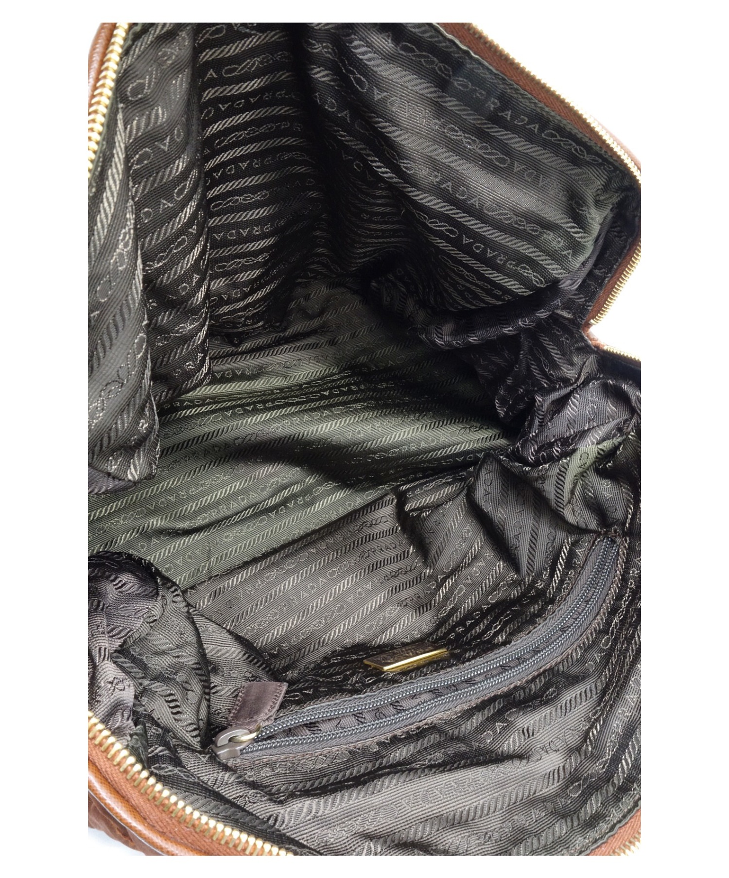 中古・古着通販】PRADA (プラダ) キルティングショルダーバッグ 