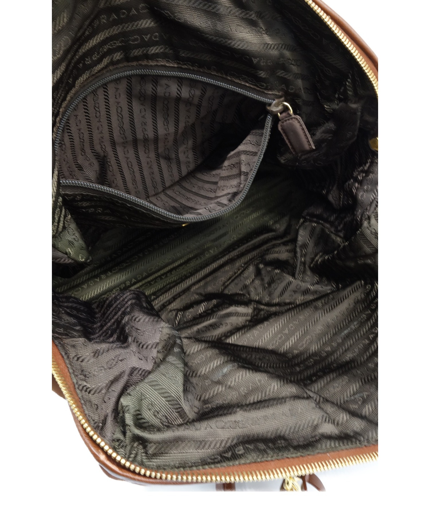 中古・古着通販】PRADA (プラダ) キルティングショルダーバッグ 