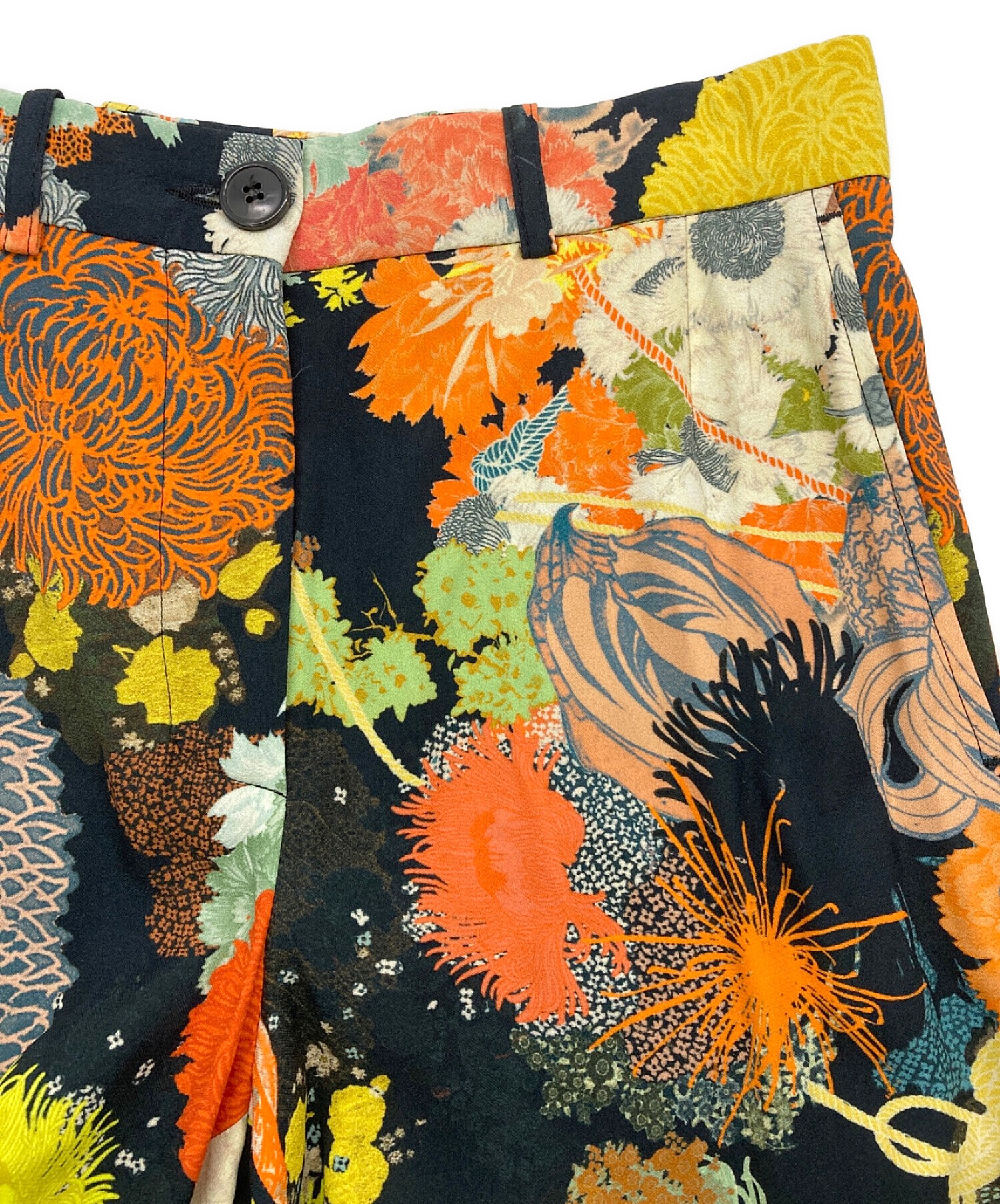 中古・古着通販】DRIES VAN NOTEN (ドリスヴァンノッテン) 花柄ビス 