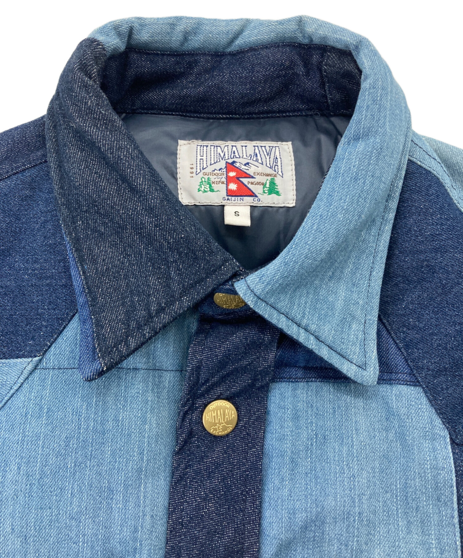 中古・古着通販】GAIJIN MADE (ガイジンメイド) デニムパッチワーク