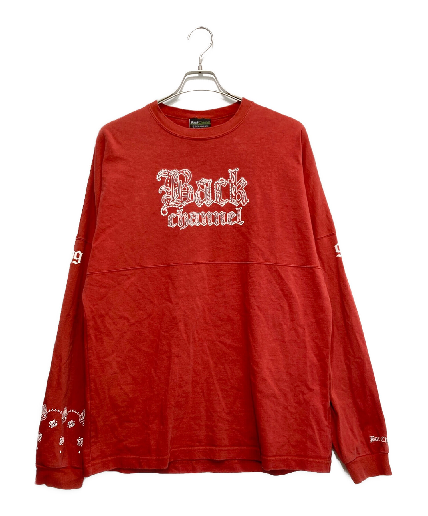 中古・古着通販】BACK CHANNEL (バックチャンネル) ロングスリーブT 