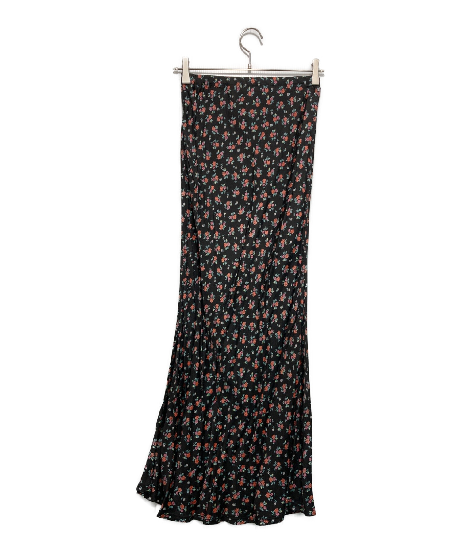 中古・古着通販】THE SHINZONE (ザ シンゾーン) 花柄スカート ブラック  