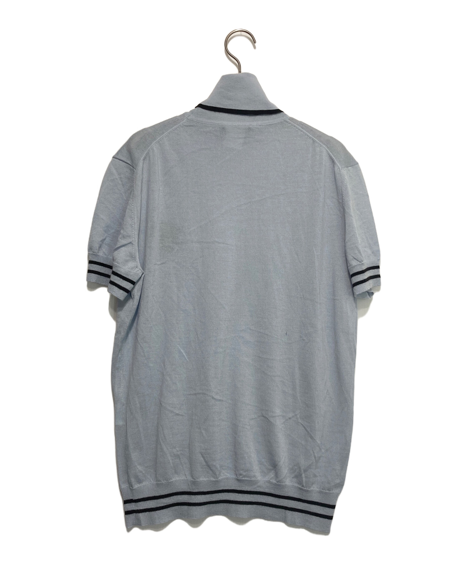 中古・古着通販】GUCCI (グッチ) タートルネックカシミヤ半袖ニット 