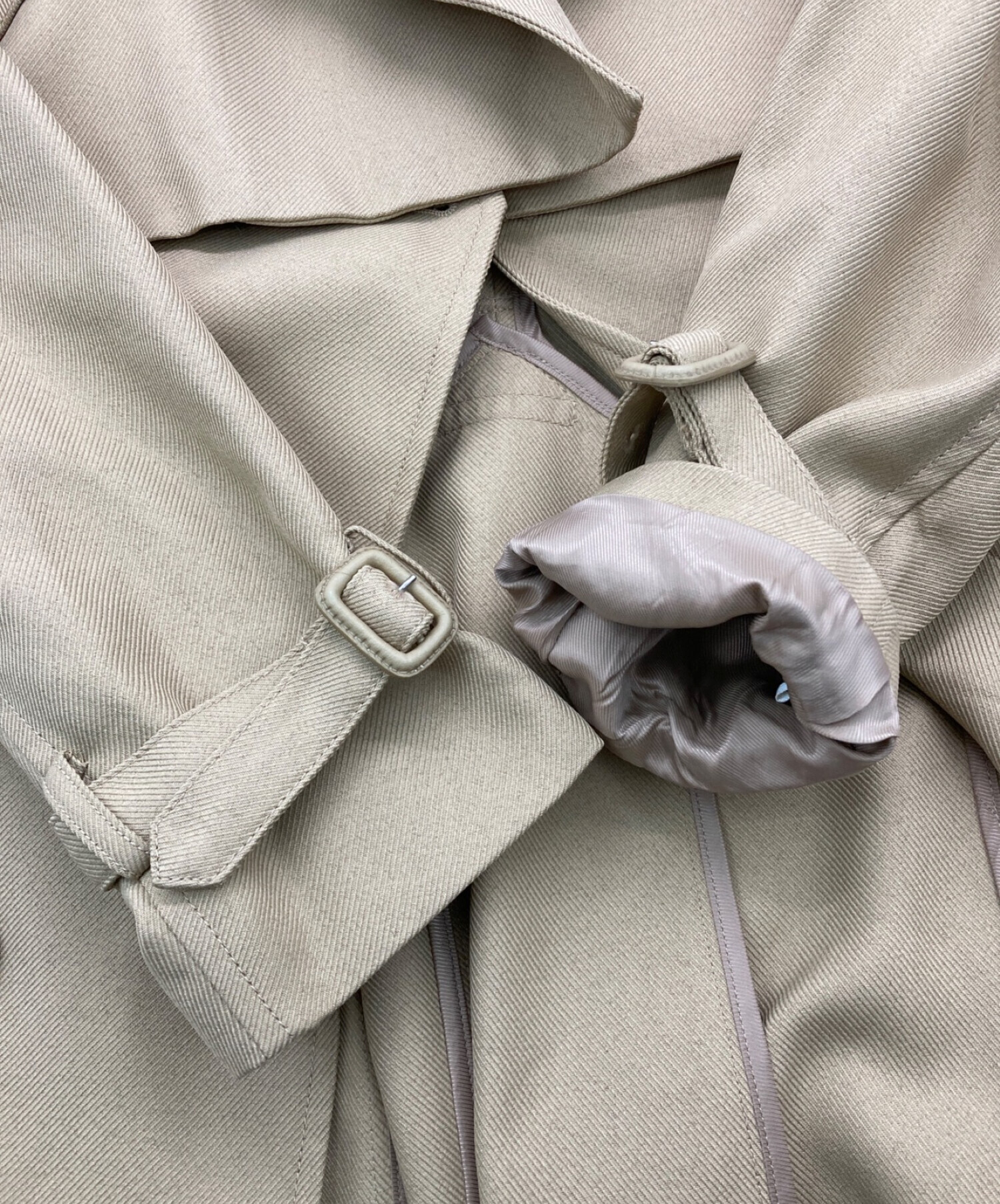 中古・古着通販】CELFORD (セルフォード) 3wayフリルトレンチコート