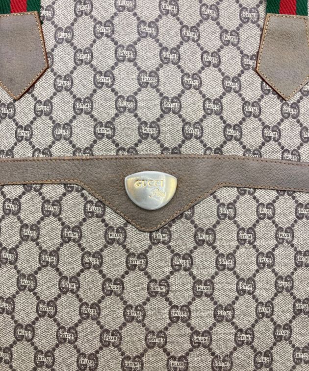 中古・古着通販】GUCCI PLUS (グッチ プラス) シェリーライン GGトート