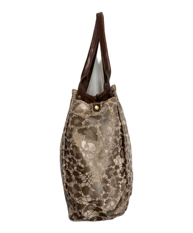 中古・古着通販】russet (ラシット) 花柄トートバッグ ブラウン