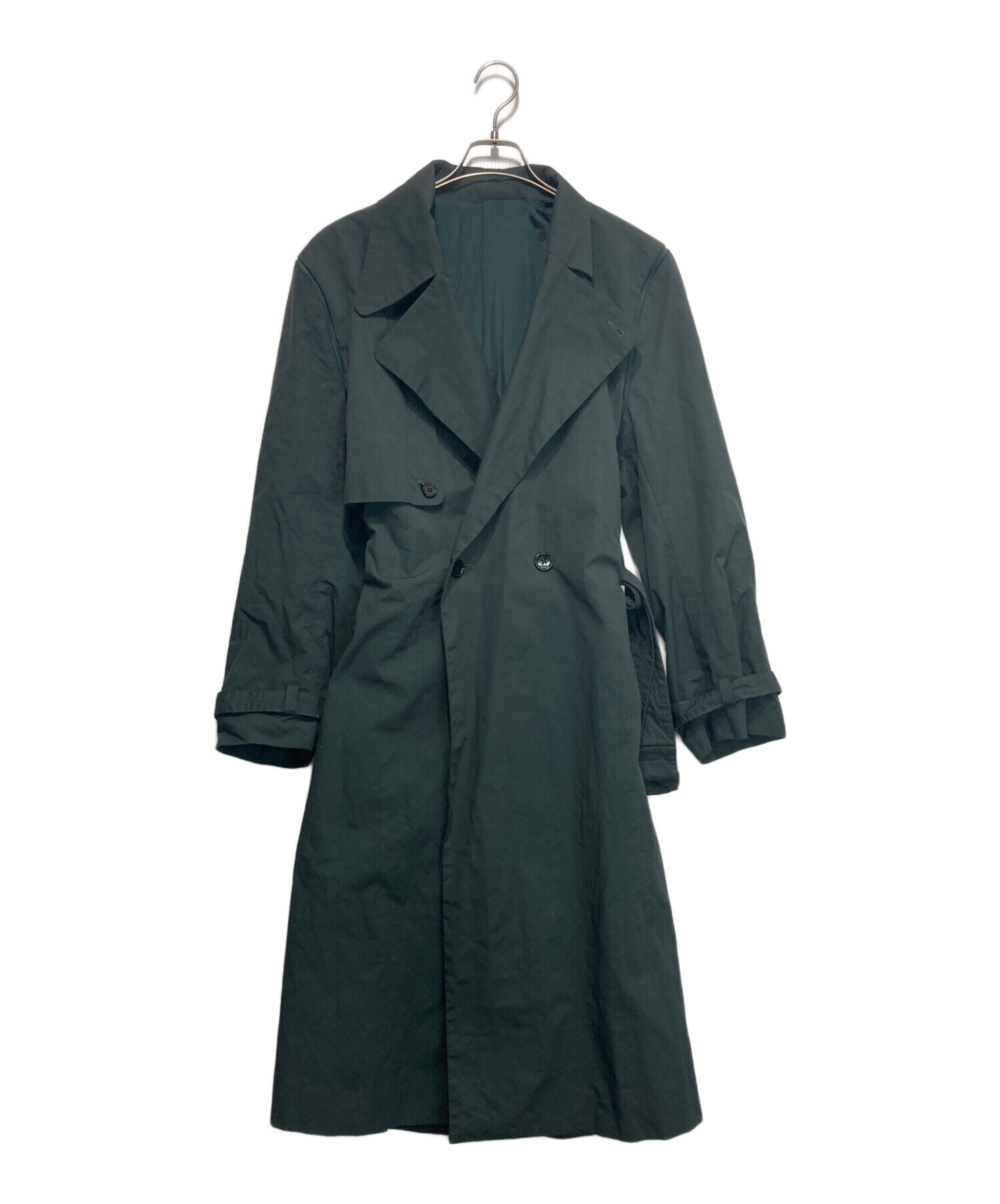 エトセンス ETHOSENS ジョーゼットトレンチコート 18aw ethosens