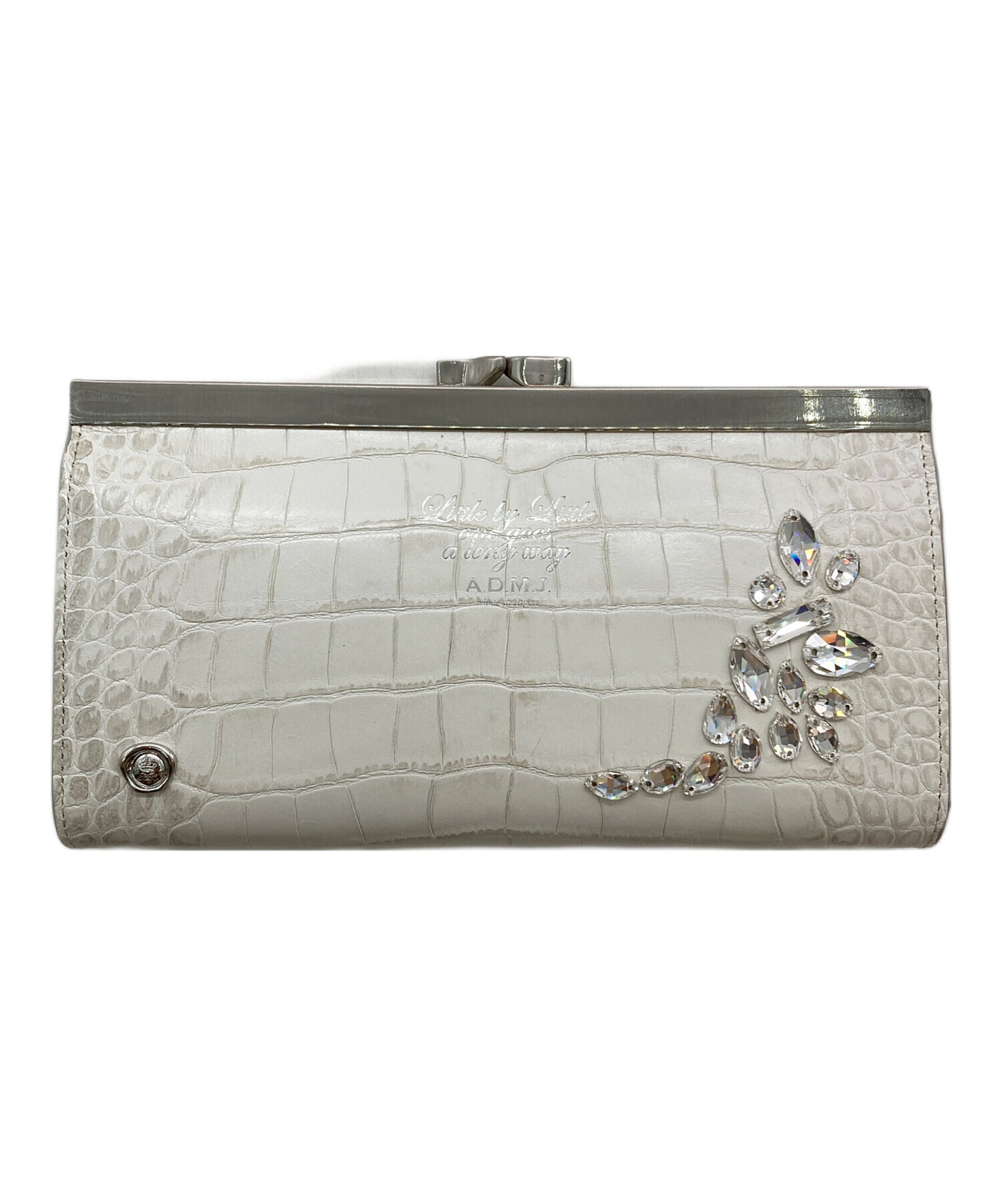 中古・古着通販】A.D.M.J. (エーディーエムジェイ) 型押しがま口長財布