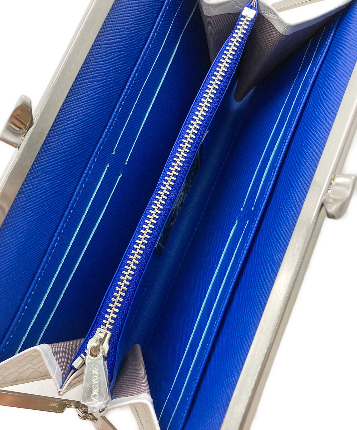 中古・古着通販】A.D.M.J. (エーディーエムジェイ) 型押しがま口長財布