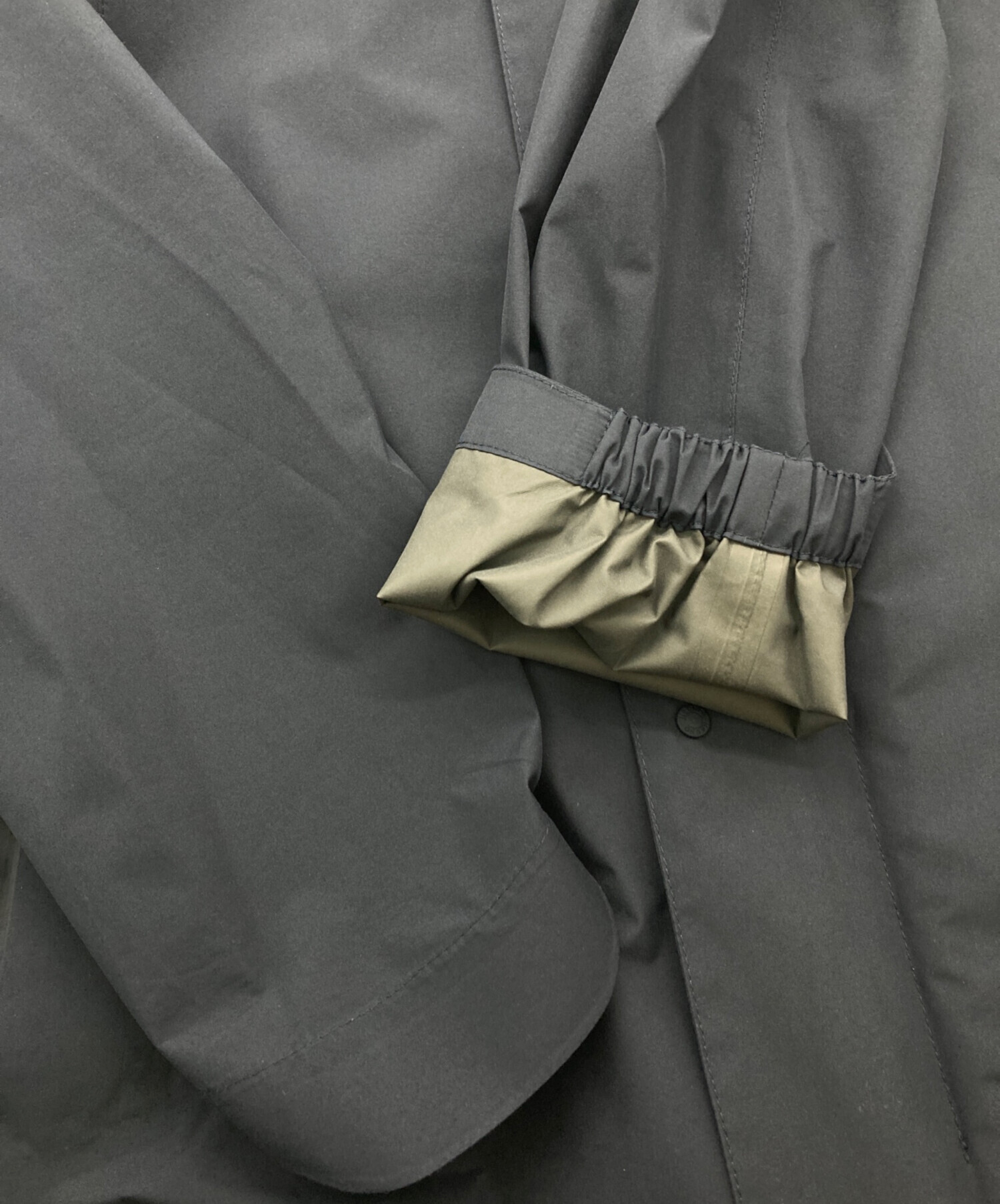 中古・古着通販】HERNO (ヘルノ) Laminar/フーデッド コート ネイビー