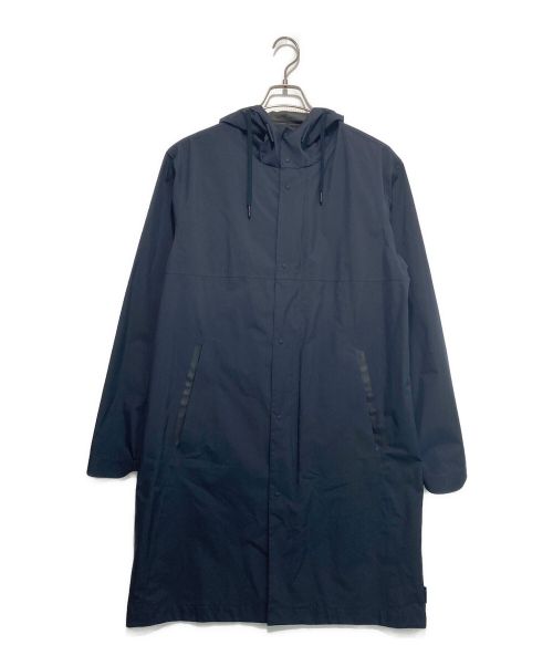 中古・古着通販】HERNO (ヘルノ) Laminar/フーデッド コート ネイビー