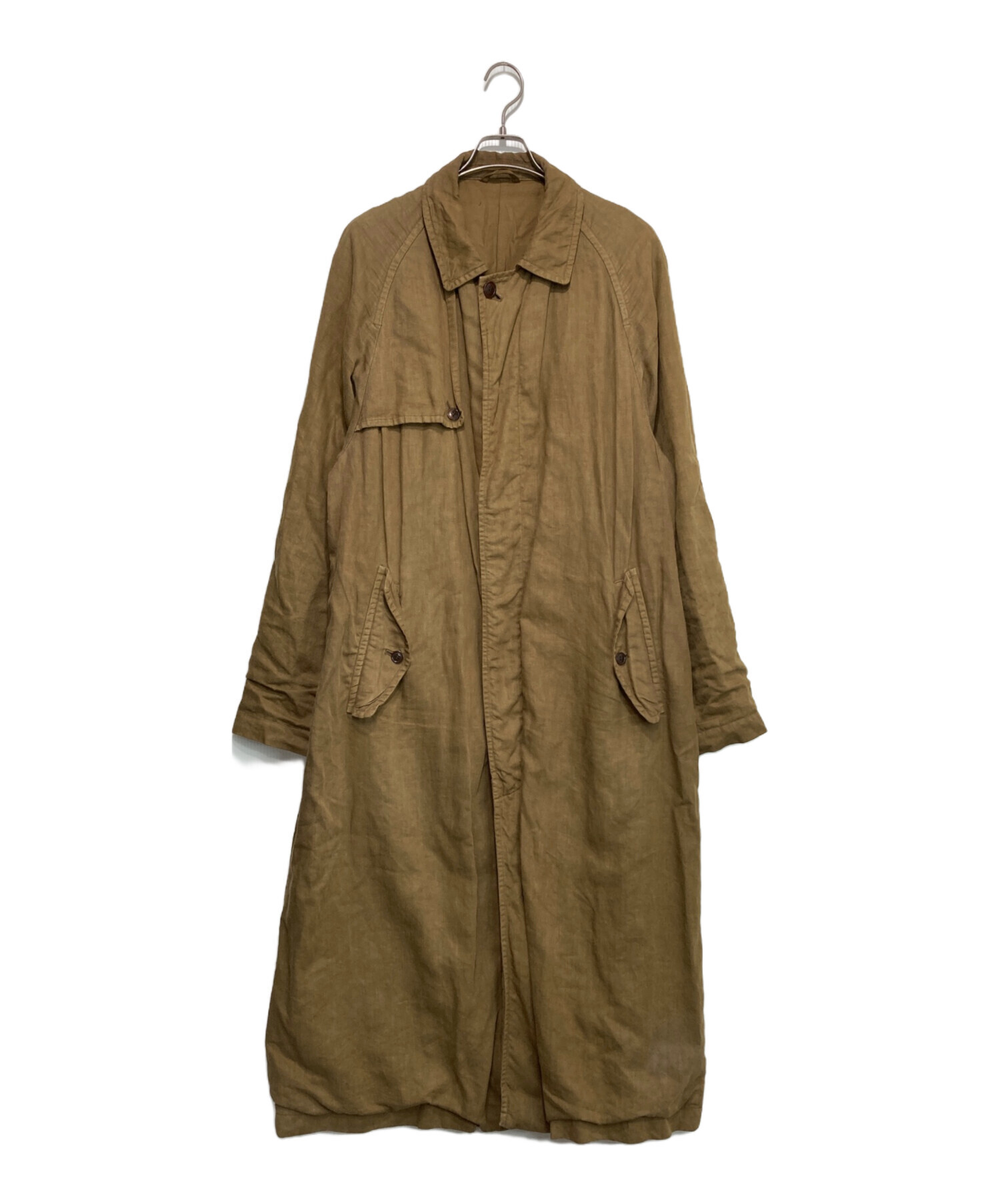 名作 nestrobe confect ハイカウントリネンツイルトレンチコート最終