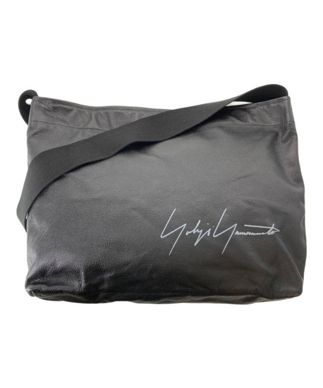 yohji yamamoto レザー　ノベルティ　ショルダーバッグ Yohji Yamamoto - ヨウジヤマモト ノベルティ レザーショルダー