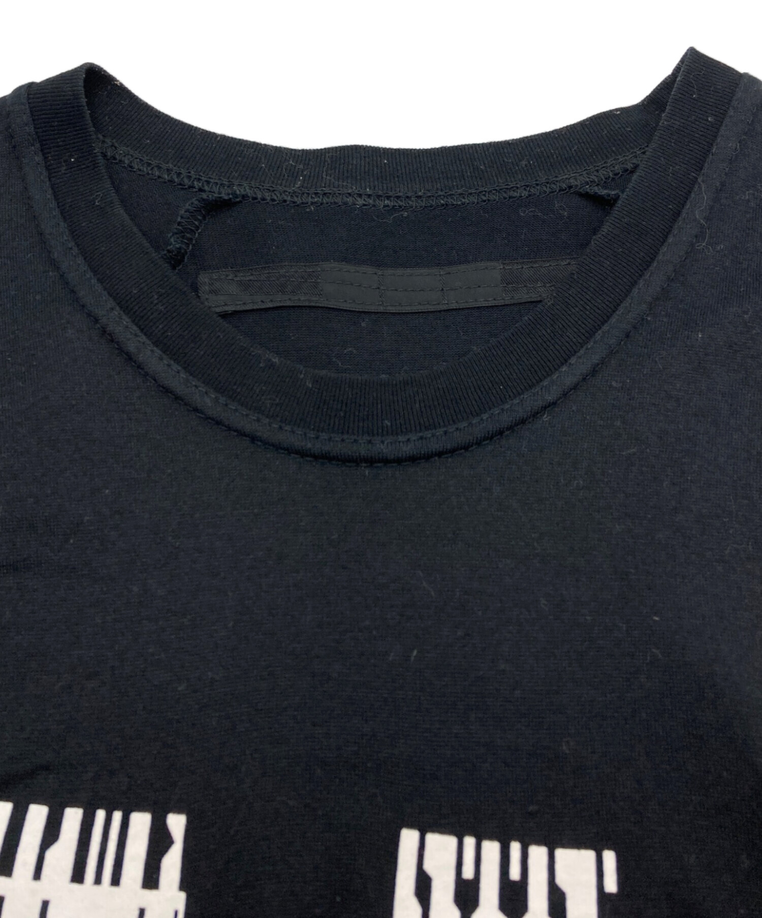 中古・古着通販】NILoS (ニルズ) KAMON ROUND T-SHIRT] ブラック