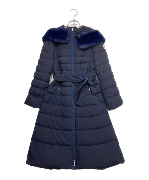 値下げ　エムズグレイシー ダウンコート グレー　サイズ36 中古・古着通販】M'S GRACY (エムズグレイシー) フェイクファー