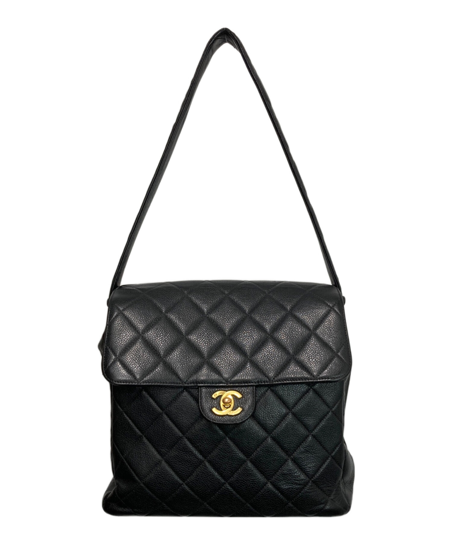 シャネル（CHANEL）マトラッセ シャネル＊CHANEL＊キャビアスキン 