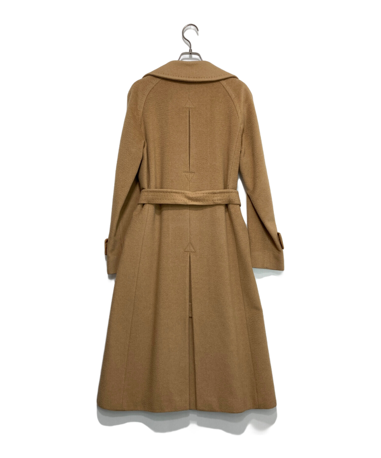 最終価格マックスマーラ S　MAX MARA コート　J40 中古・古着通販】MaxMara (マックスマーラ) キャメルロングコート