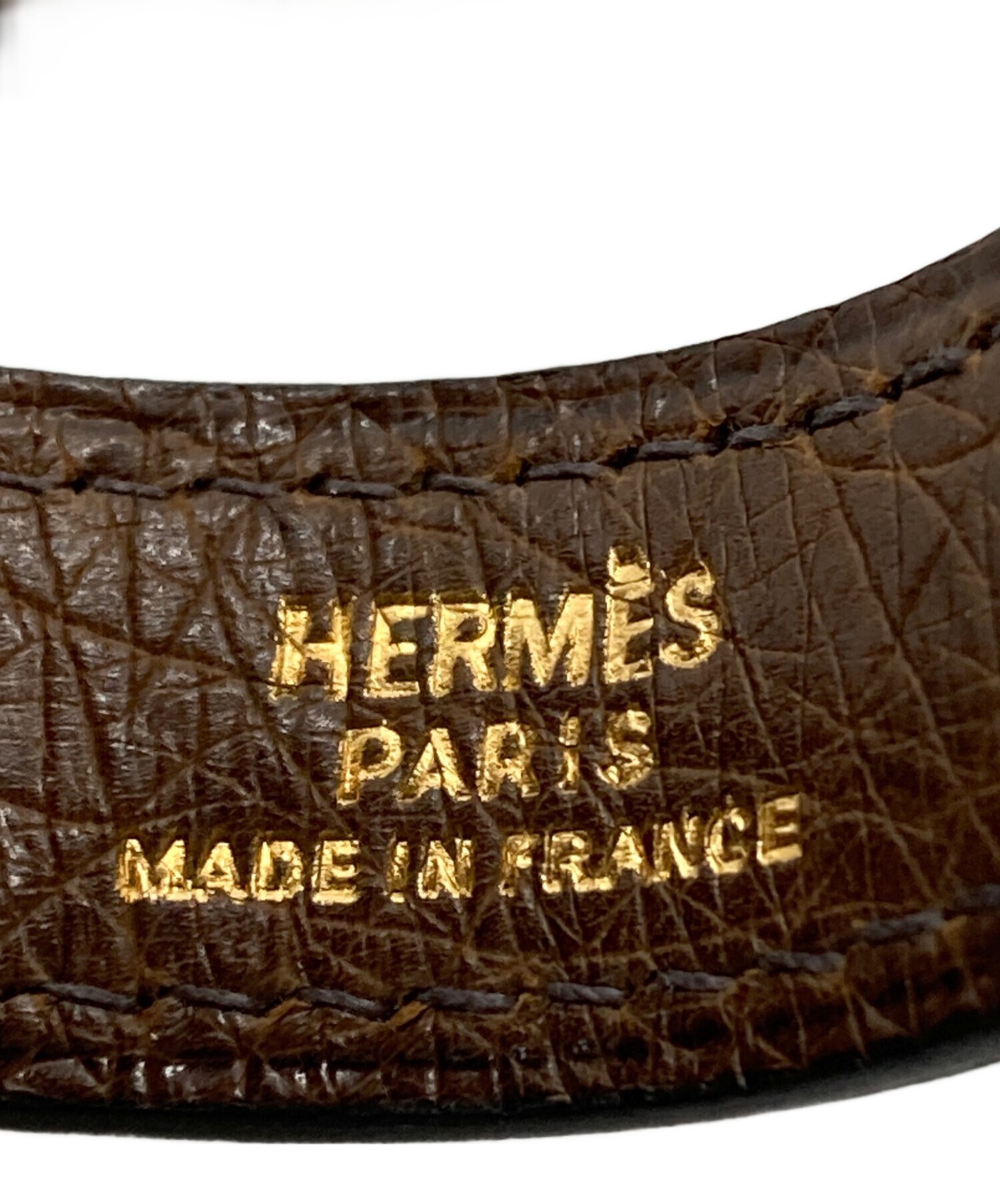 エルメス　グローブホルダー　ゴールド　傷汚れあり　付属品なし 中古・古着通販】HERMES (エルメス) グローブホルダー ゴールド