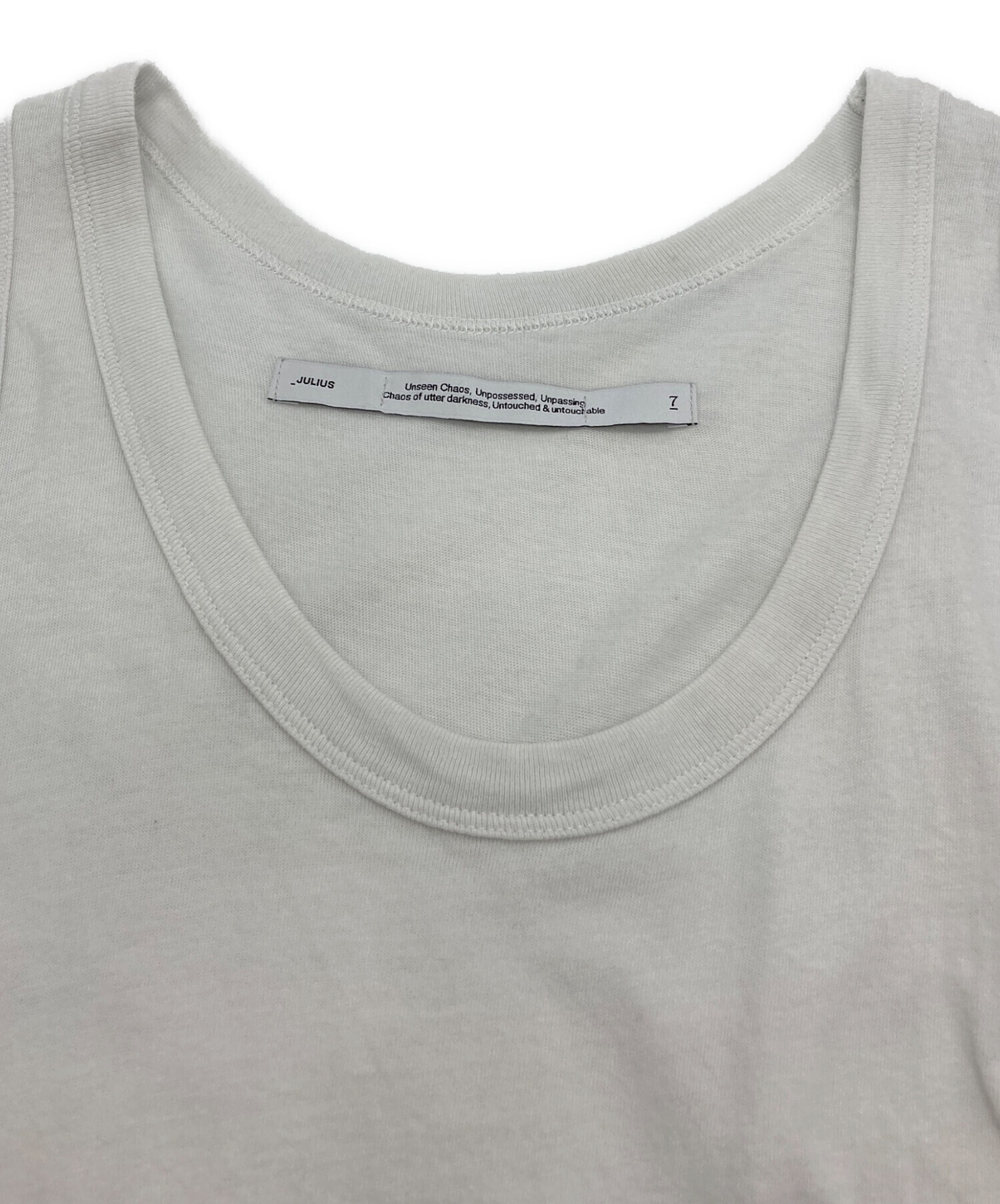 中古・古着通販】JULIUS (ユリウス) Tank Top/ロングタンクトップ