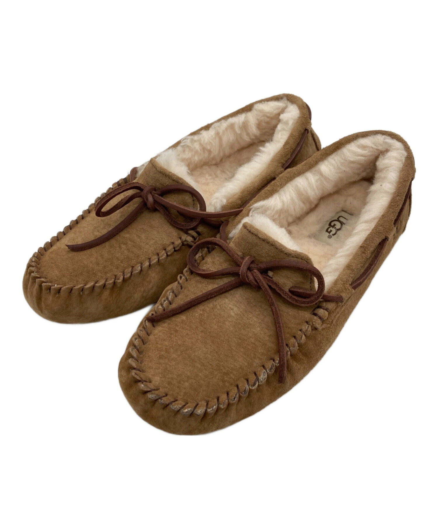 本日お値下げ可能】UGG ブラウン モカシン 23cm 新品未使用 中古・古着