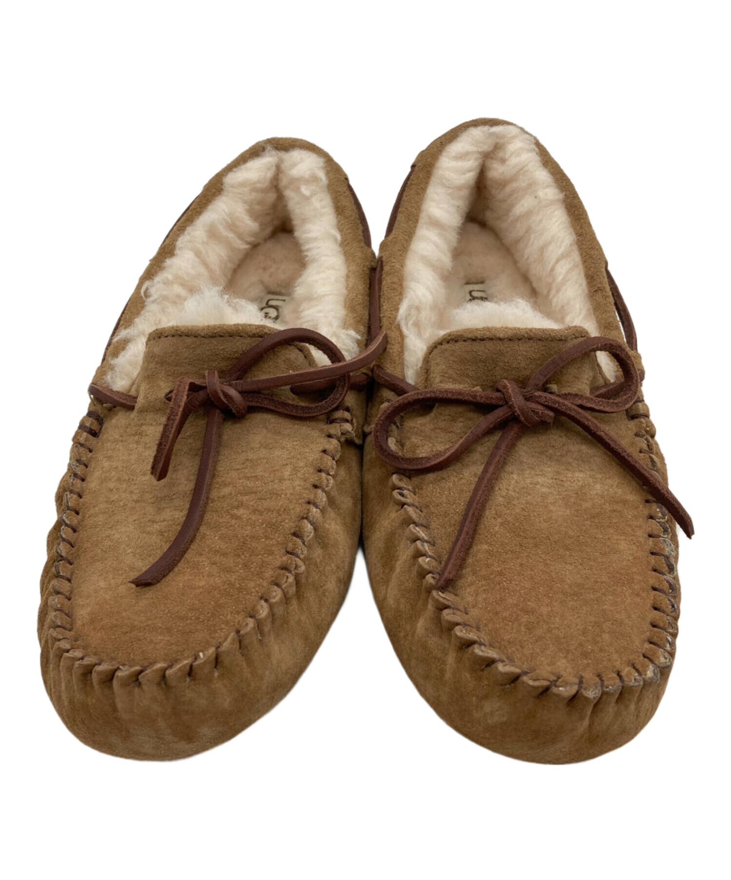 新品　UGG モカシン　ブラウン 中古・古着通販】UGG (アグ) モカシンシューズ ブラウン サイズ