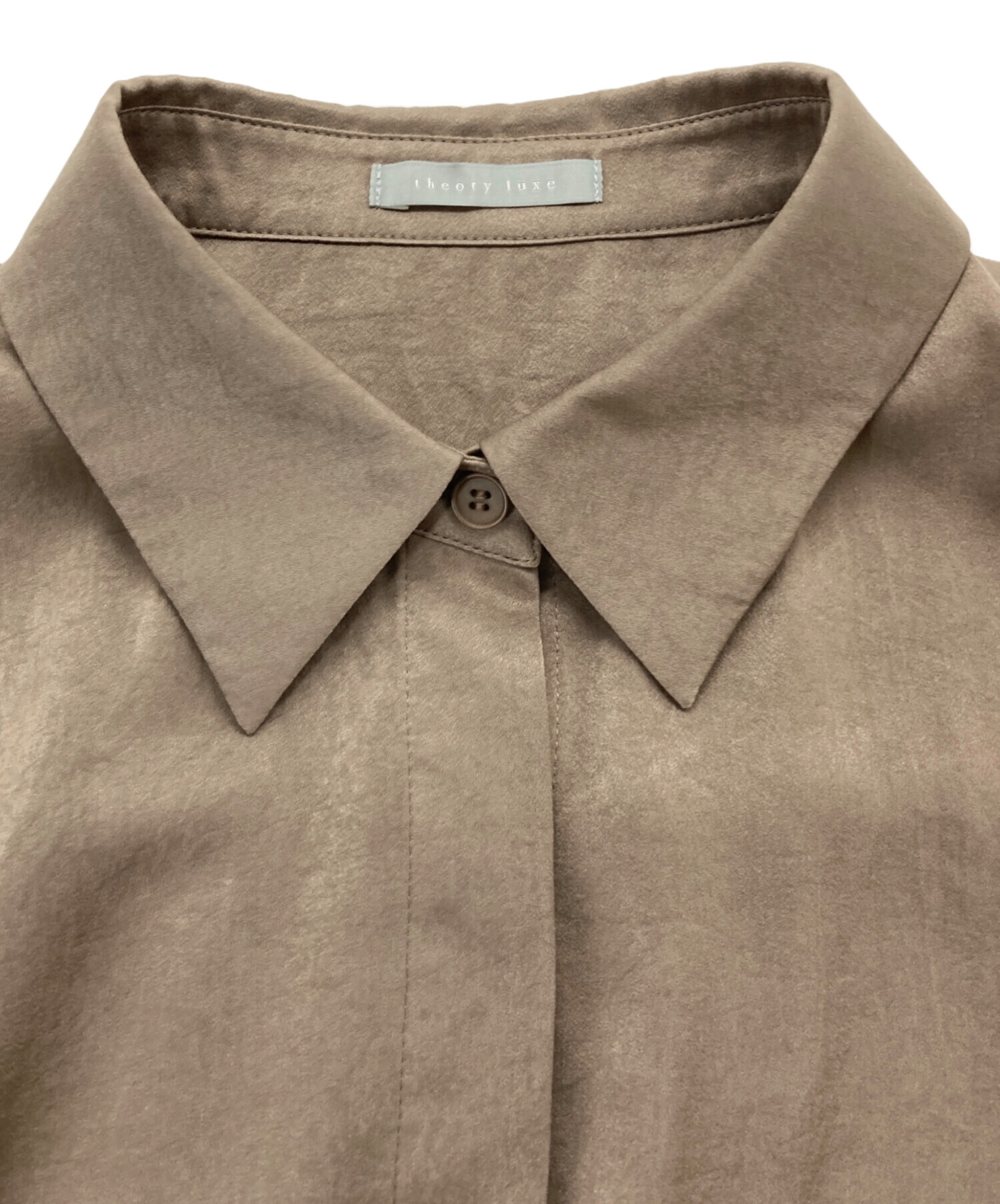 theory luxe ウォッシャブルブラウス（タグ付） ウォッシャブル | theory luxe ウォッシャブルブラウス（タグ付